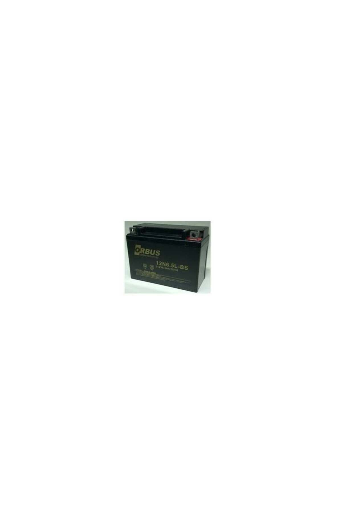 ORBUS 12 VOLT 6.5 AMPER ORBUS MOTOSİKLET AKÜSÜ.139*73*100 mm.2,05 kg. 12N6.5L-BS