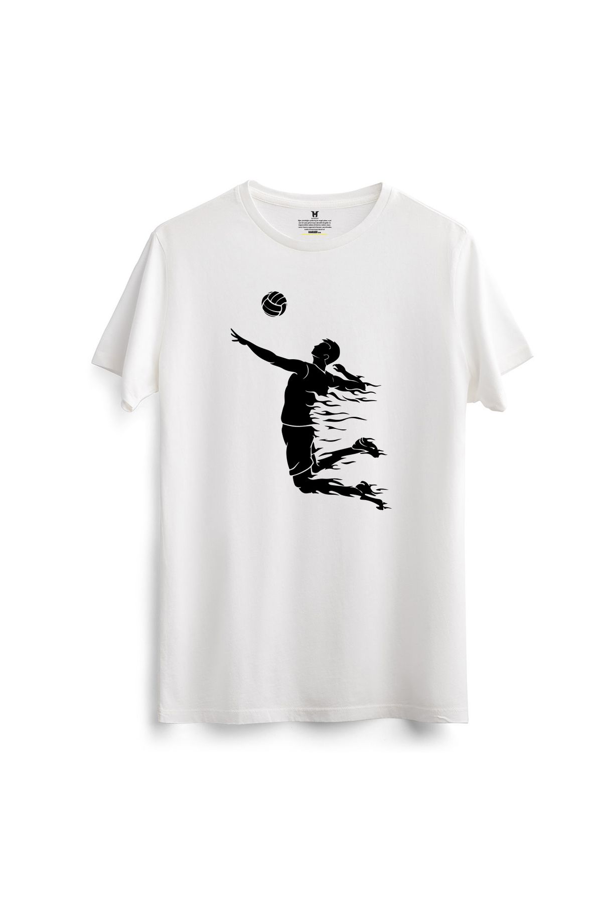 hakuof Baskılı Voleybol Volleyball Tişört T-shirt