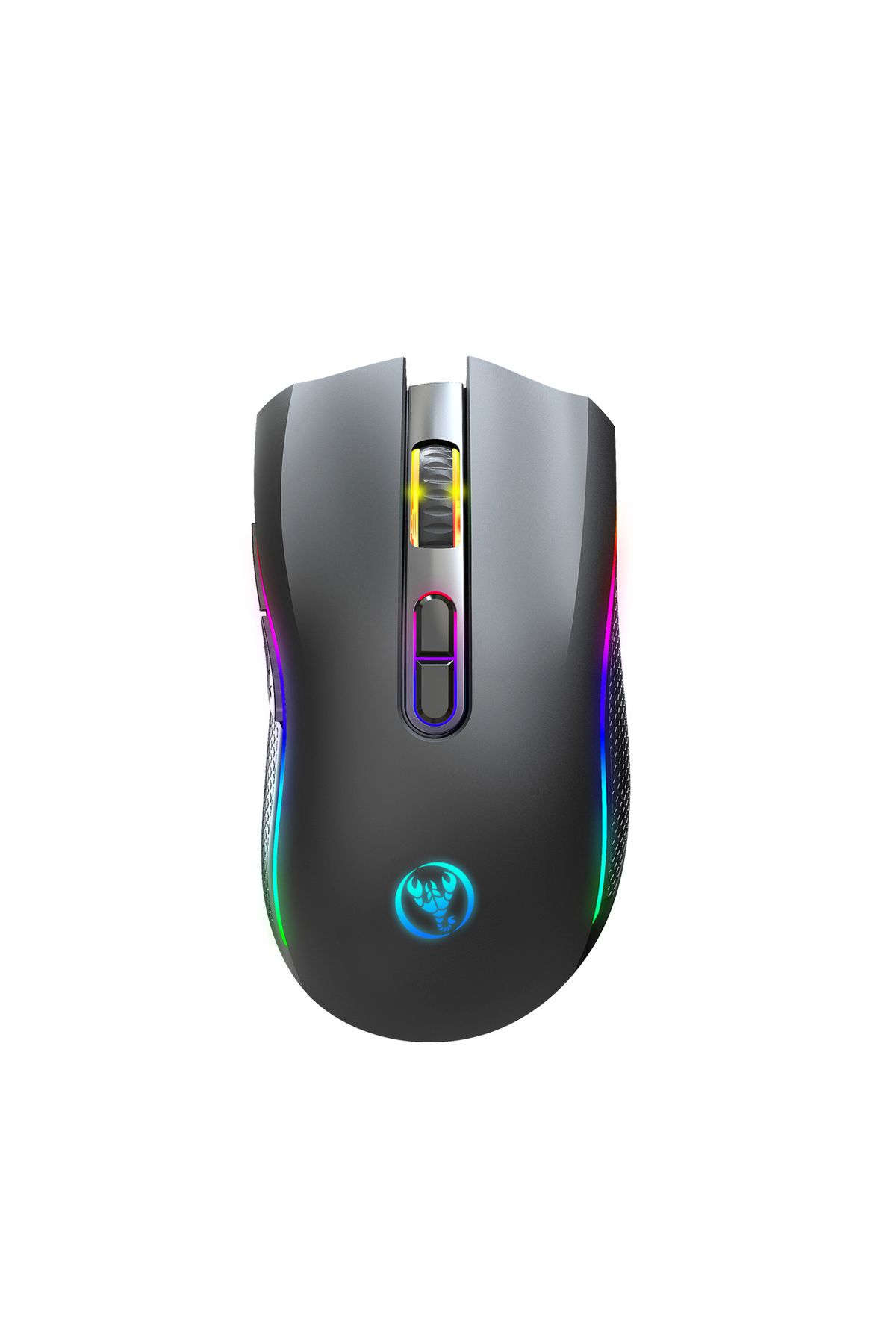 HXSJ T69 Kablosuz Rgb 4800 Dpı Oyuncu Mouse - 650 Mah Yüksek Kapasiteli Batarya