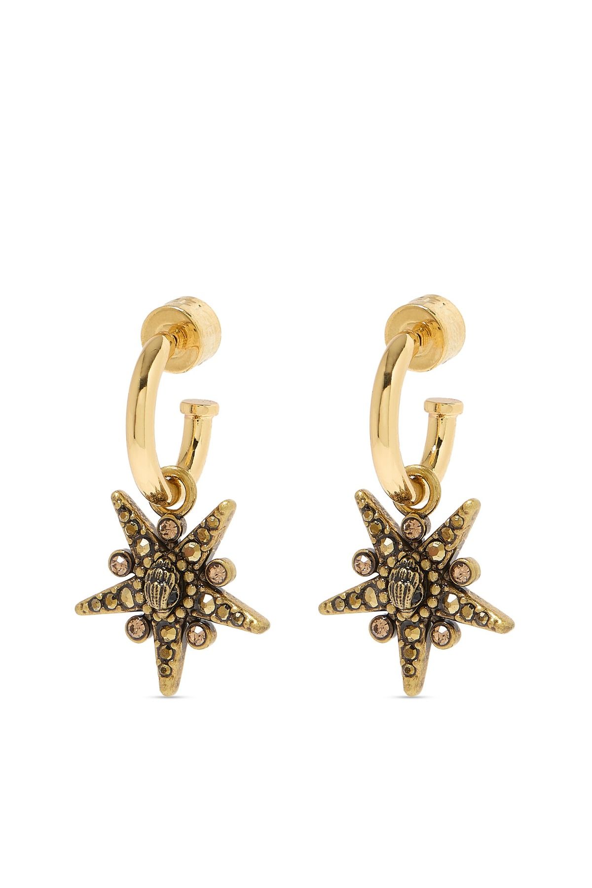 Kurt Geiger Star Huggies Kadın Küpe 2x2x0.5 cm