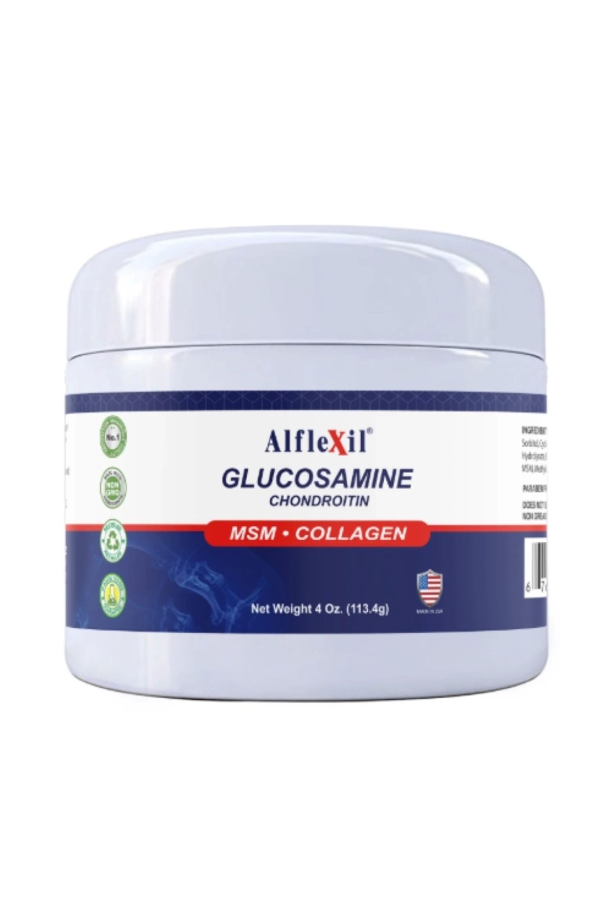 Alfa Alflexil Glucosamine Chondrotın Msm Collagen Krem 113,4 g