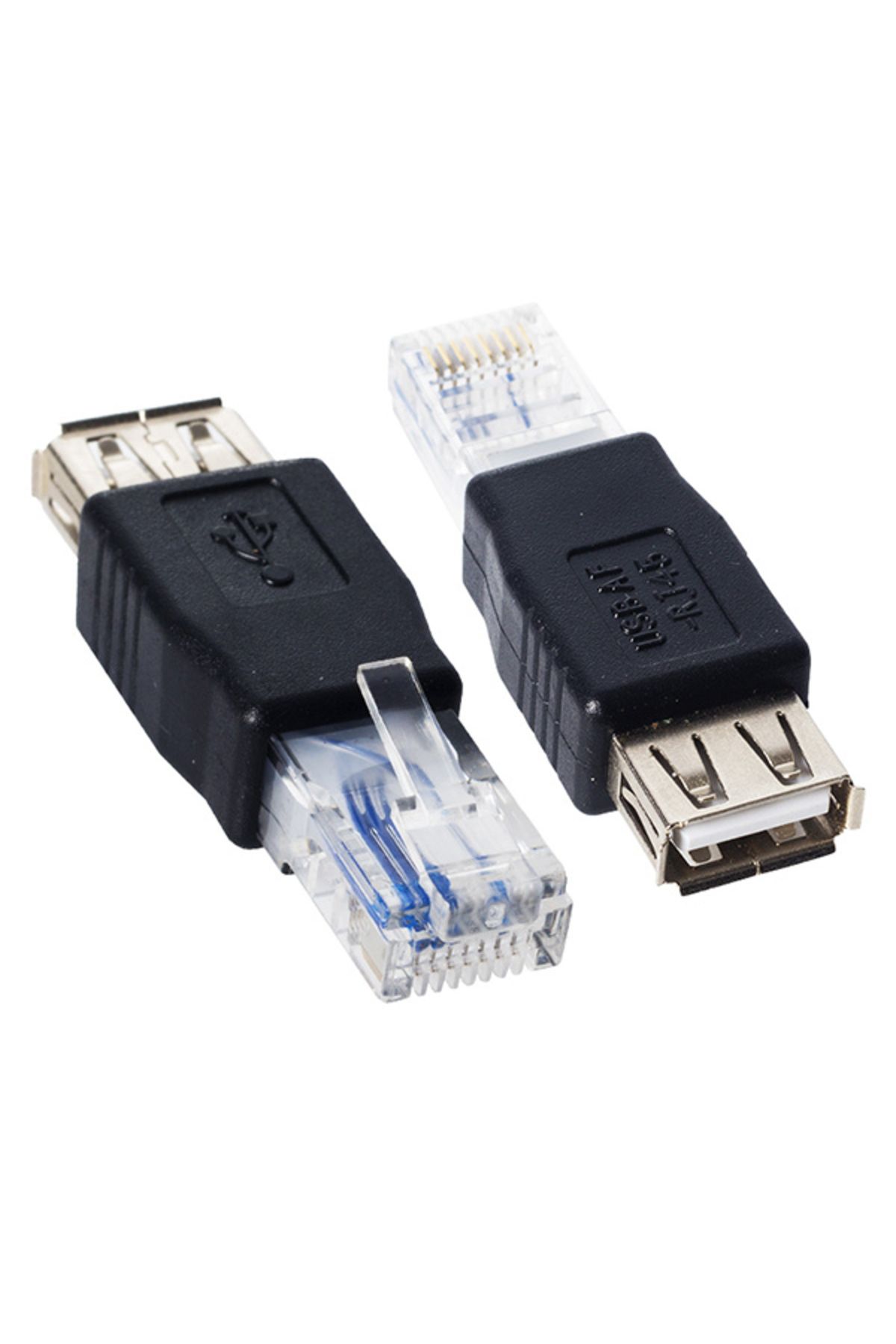 Findit RJ 45 ERKEK USB A DİŞİ ETHERNET ÇEVİRİCİ JACK FİŞ (2818)