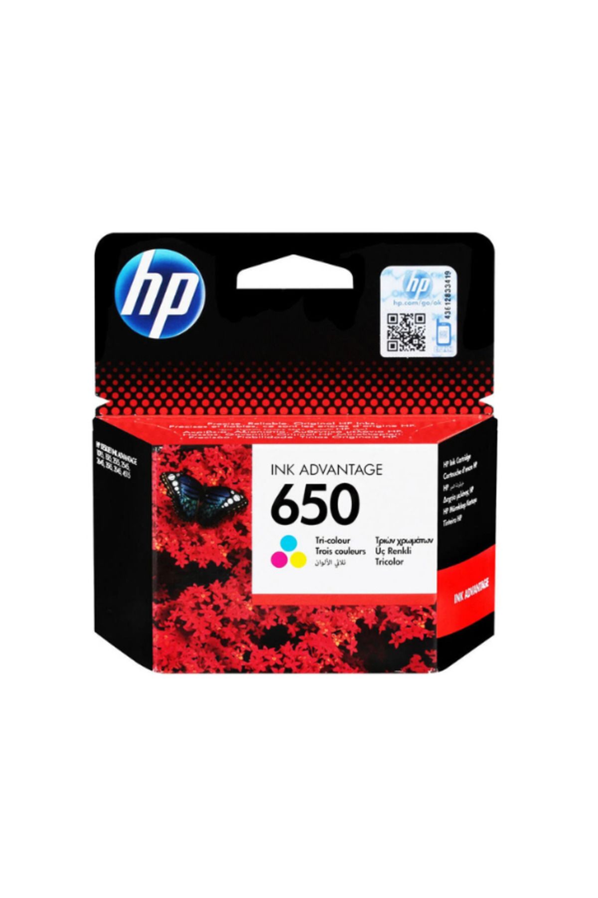 HP 650 Renkli Kartuş