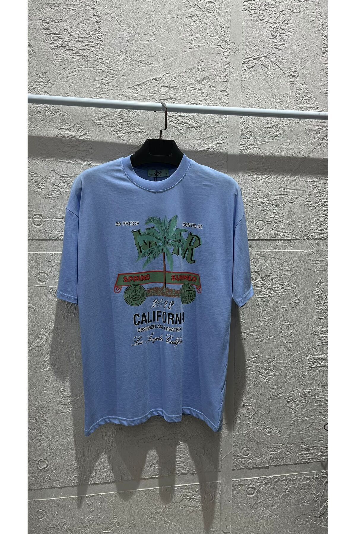 KAREA WEAR California Baskılı Oversize UNISEX T-Shirt