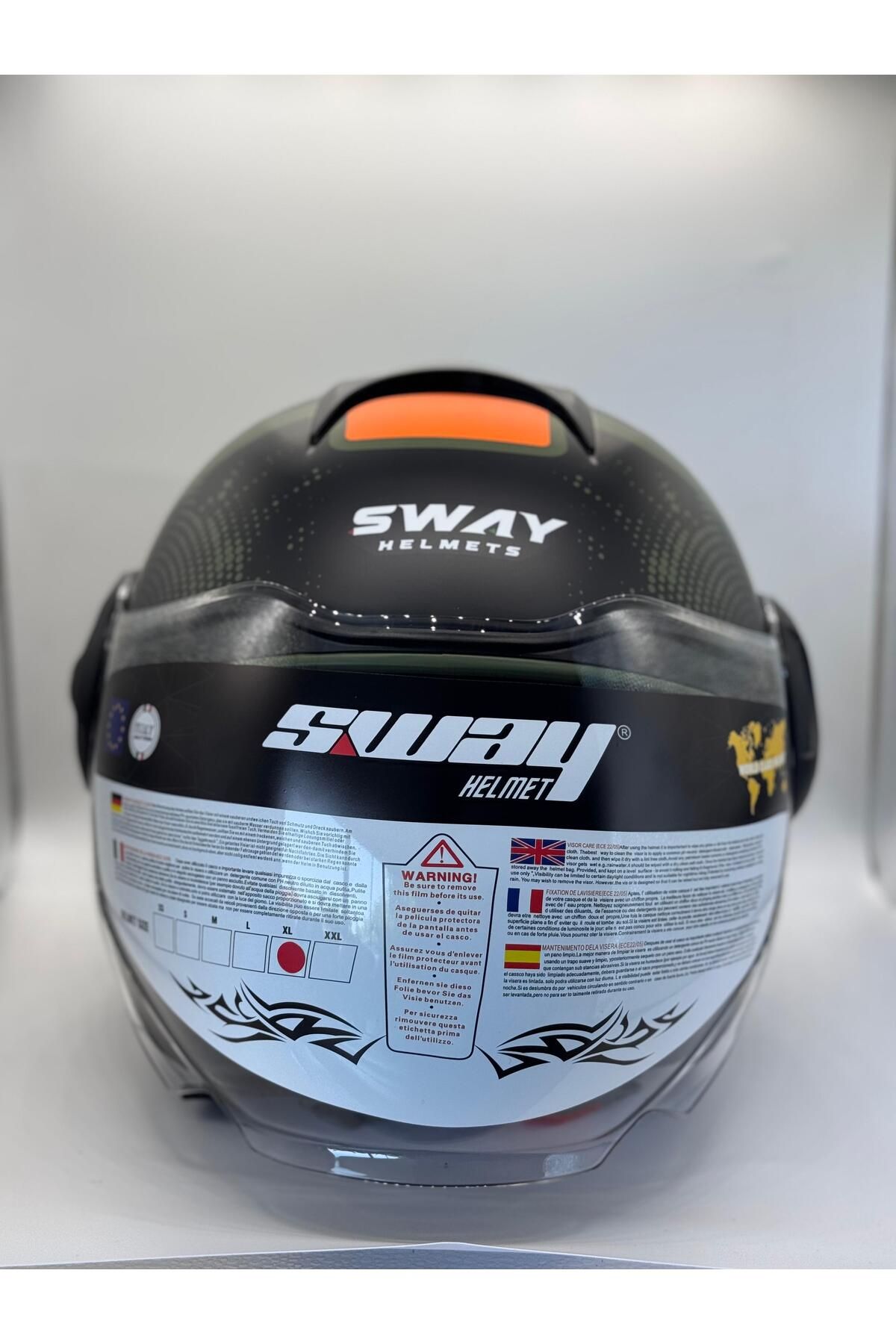 CFS SWAY HELMES YARIM MOTORCU KASKI