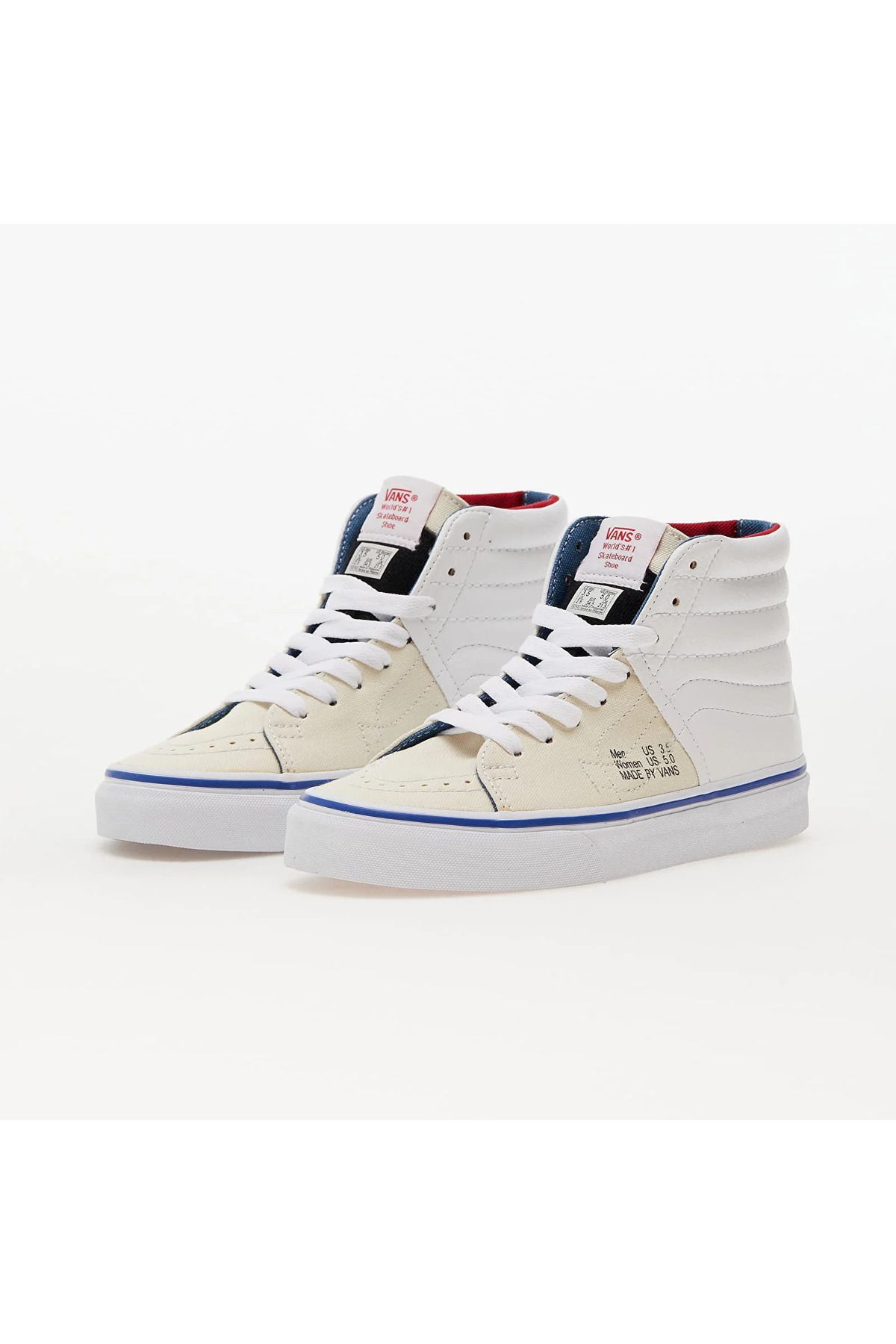 Vans-Sneakers Vans Men Og Sk8-hi, White, Men 3
