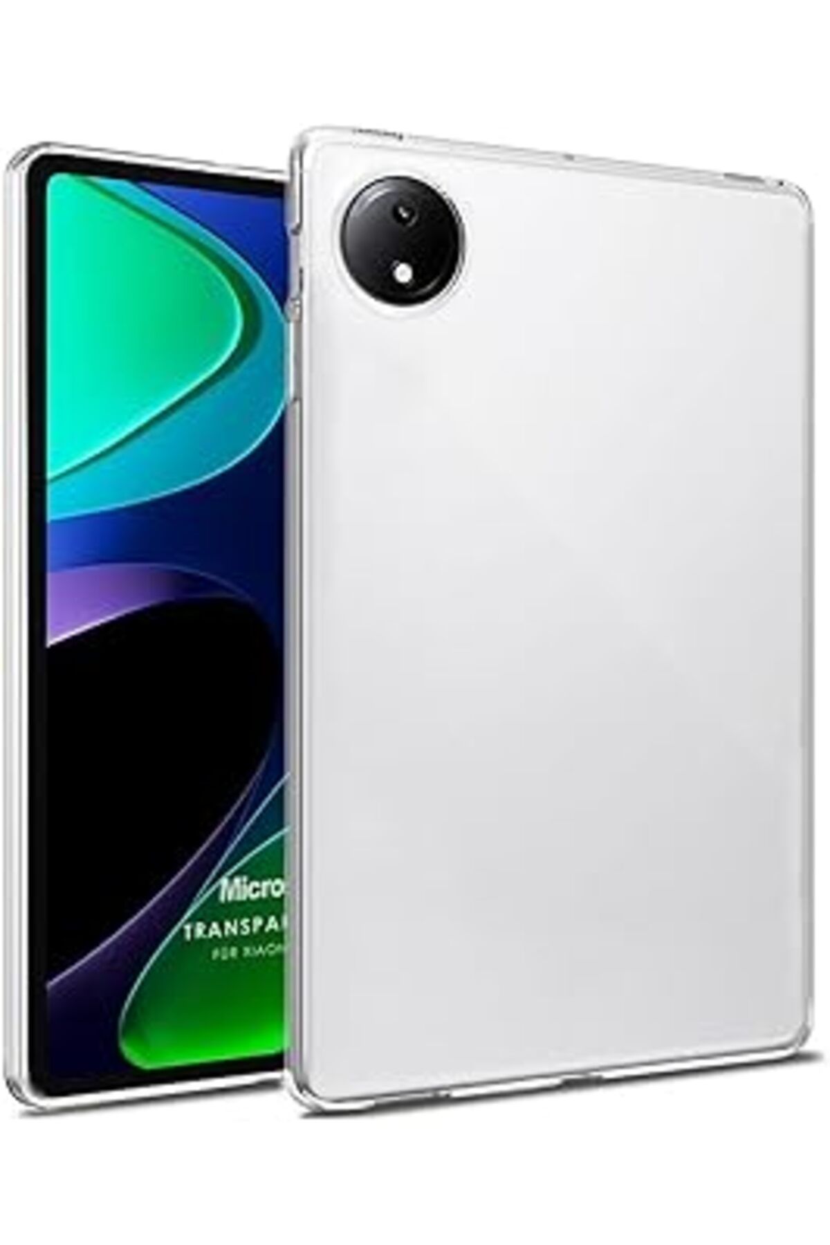 Mu Art Ahşap Microsonic Redmi Pad Se 8.7 Kılıf Transparent Soft Şeffaf [Redmi Pad Se 8.7 Ile Uyumlu Kılıf - Şeff