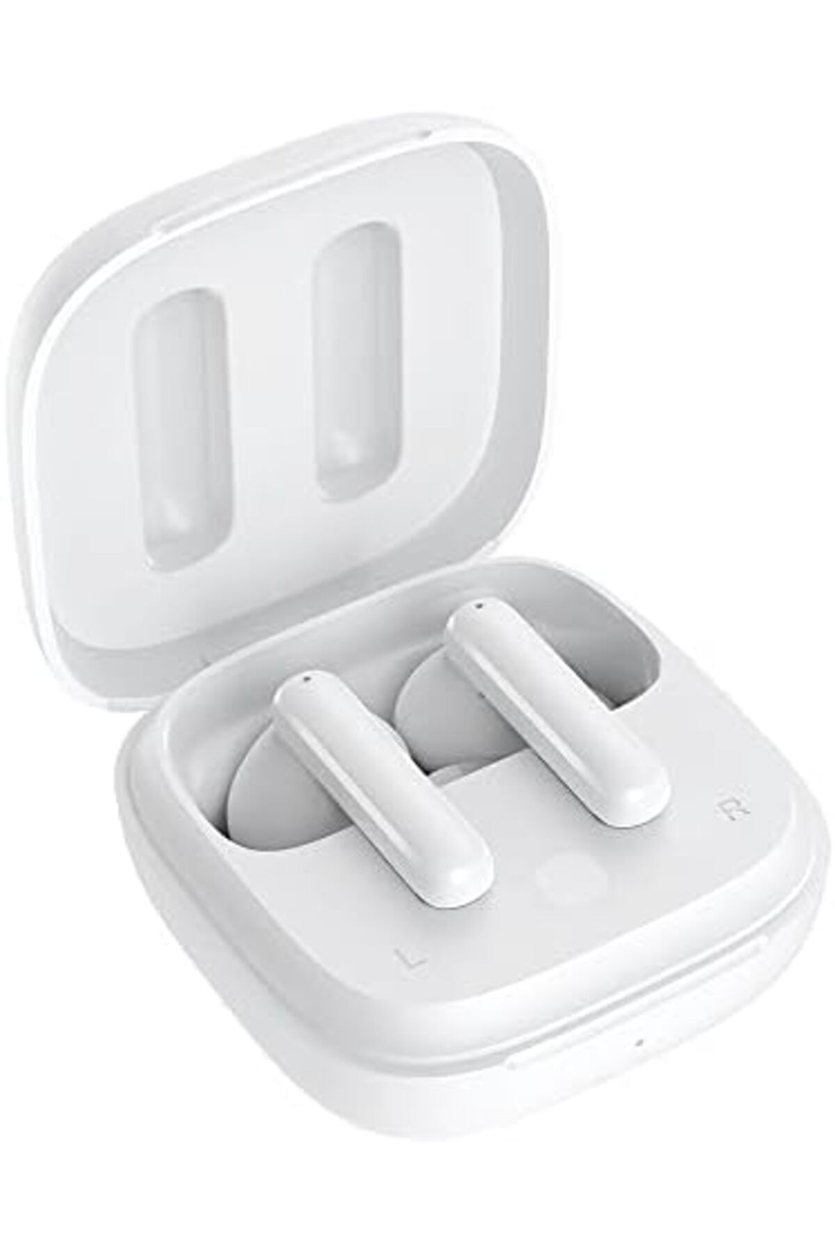 QCY-T13 ANC Wireless Earbuds, 30dB Active Noise Cancelling, 10mm LCP Drivers with Bass+, 4-Mic AI Cl 1