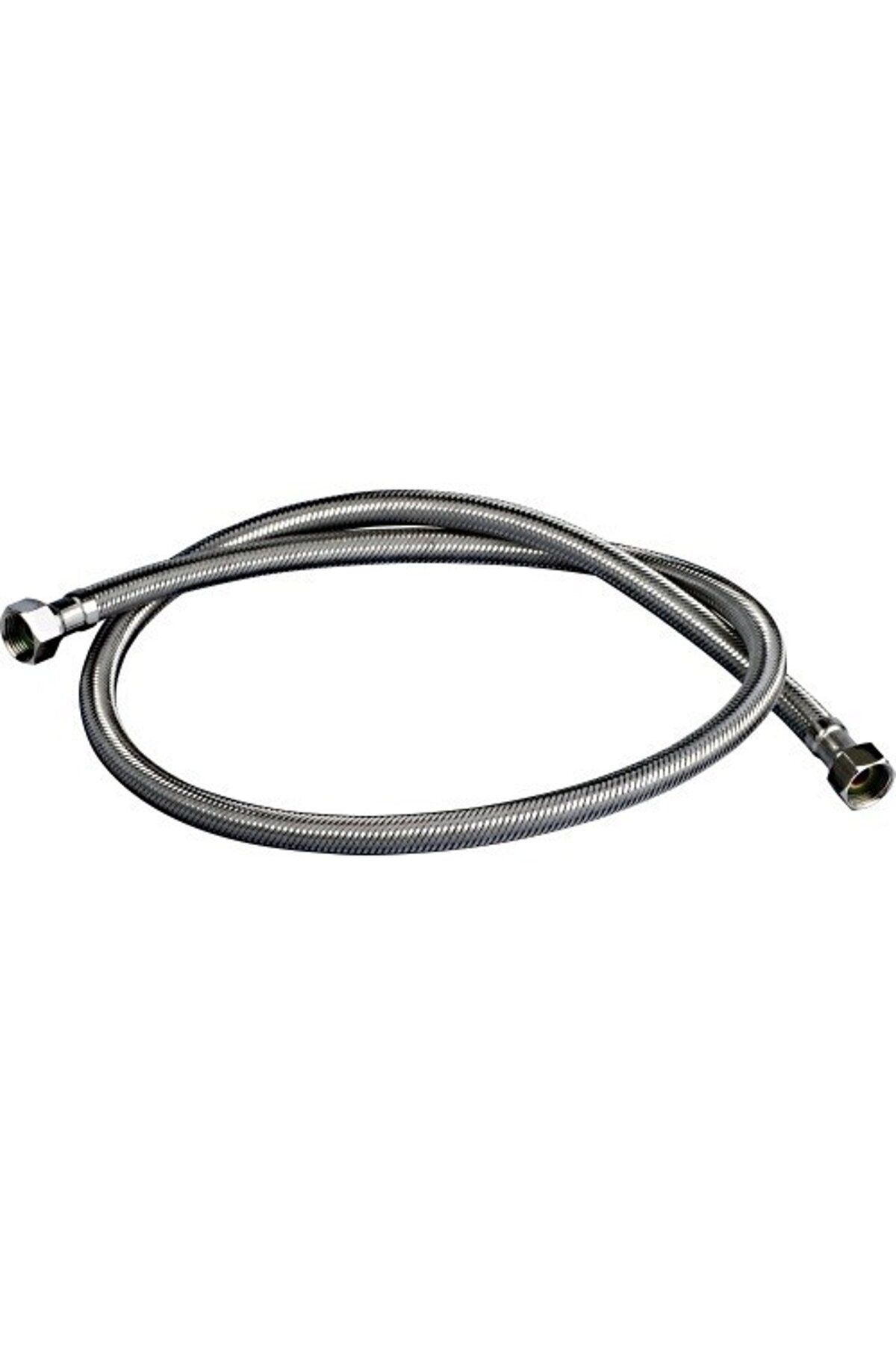 Tesisat 3/8-3/8 Paslanmaz Çelik Örgülü Flex - 70 Cm