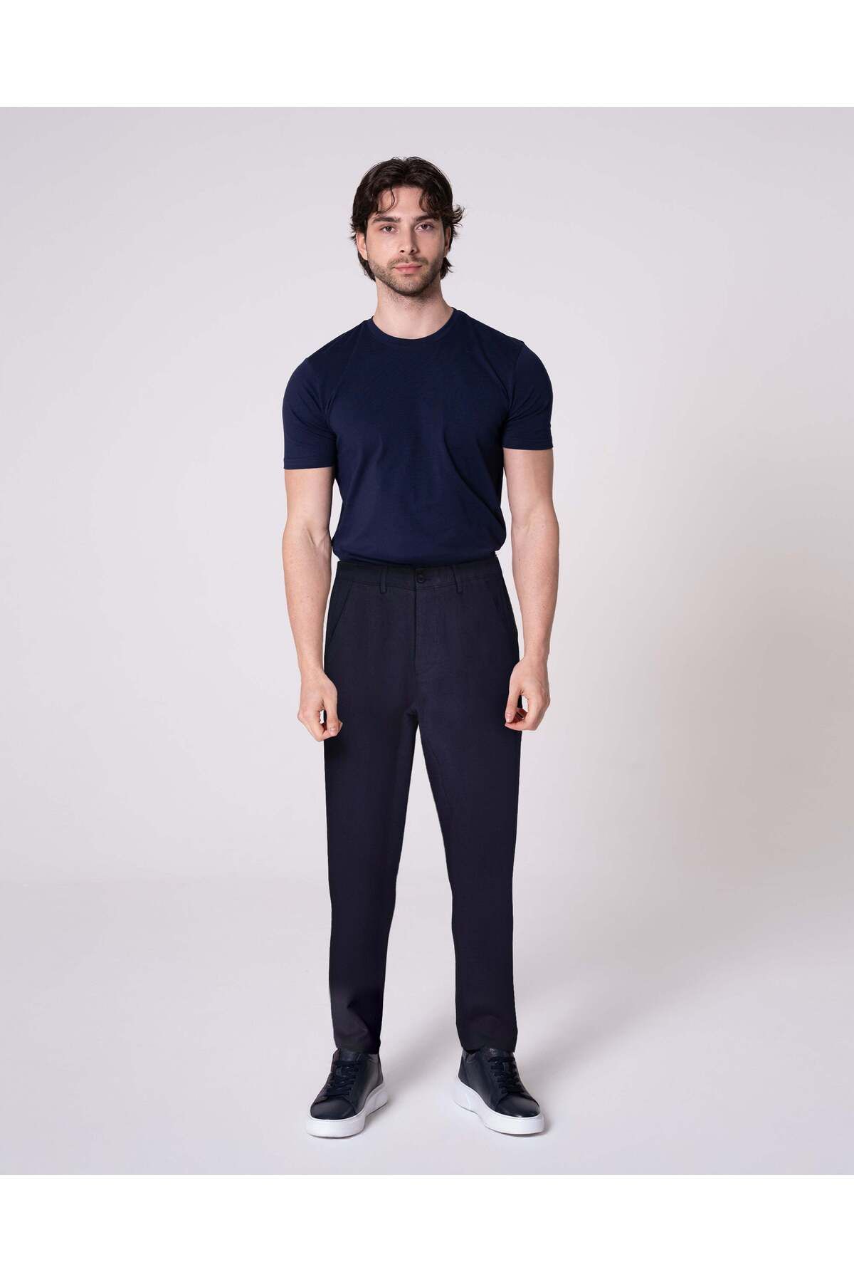 CRAFTLABEL Yeni Sezon Erkek %100 Keten Pantolon- Cepli, Terletmez