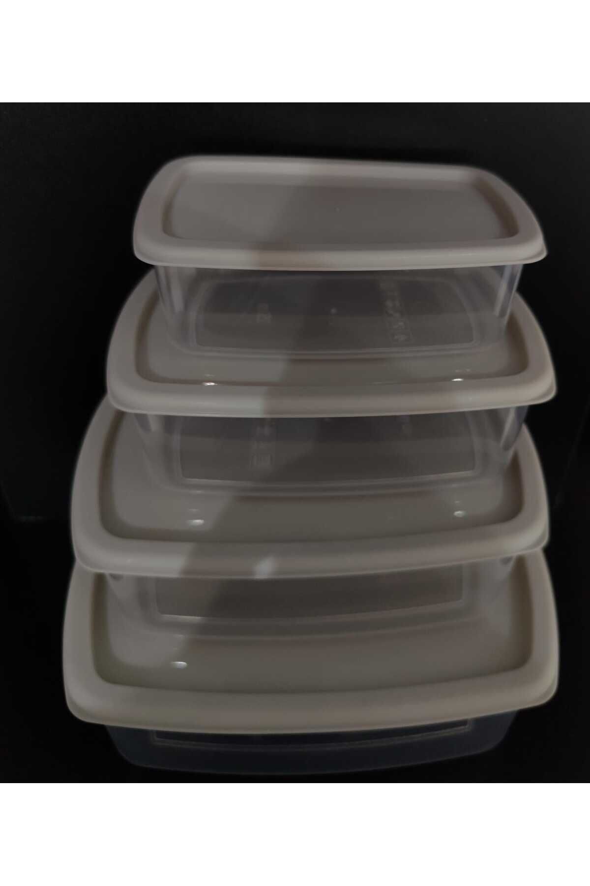 Nurev SYPBOX 4 BOY PLASTİK KAPAKLI SAKLAMA KABI 250+500+750+1200 LT İÇİÇE GİREBİLİR TASARIM