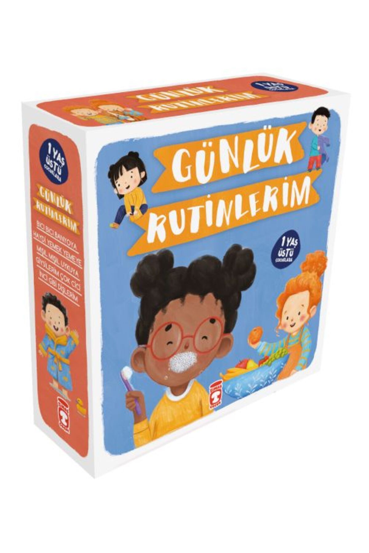 Timaş Çocuk Günlük Rutinlerim Set (5 Kitap)
