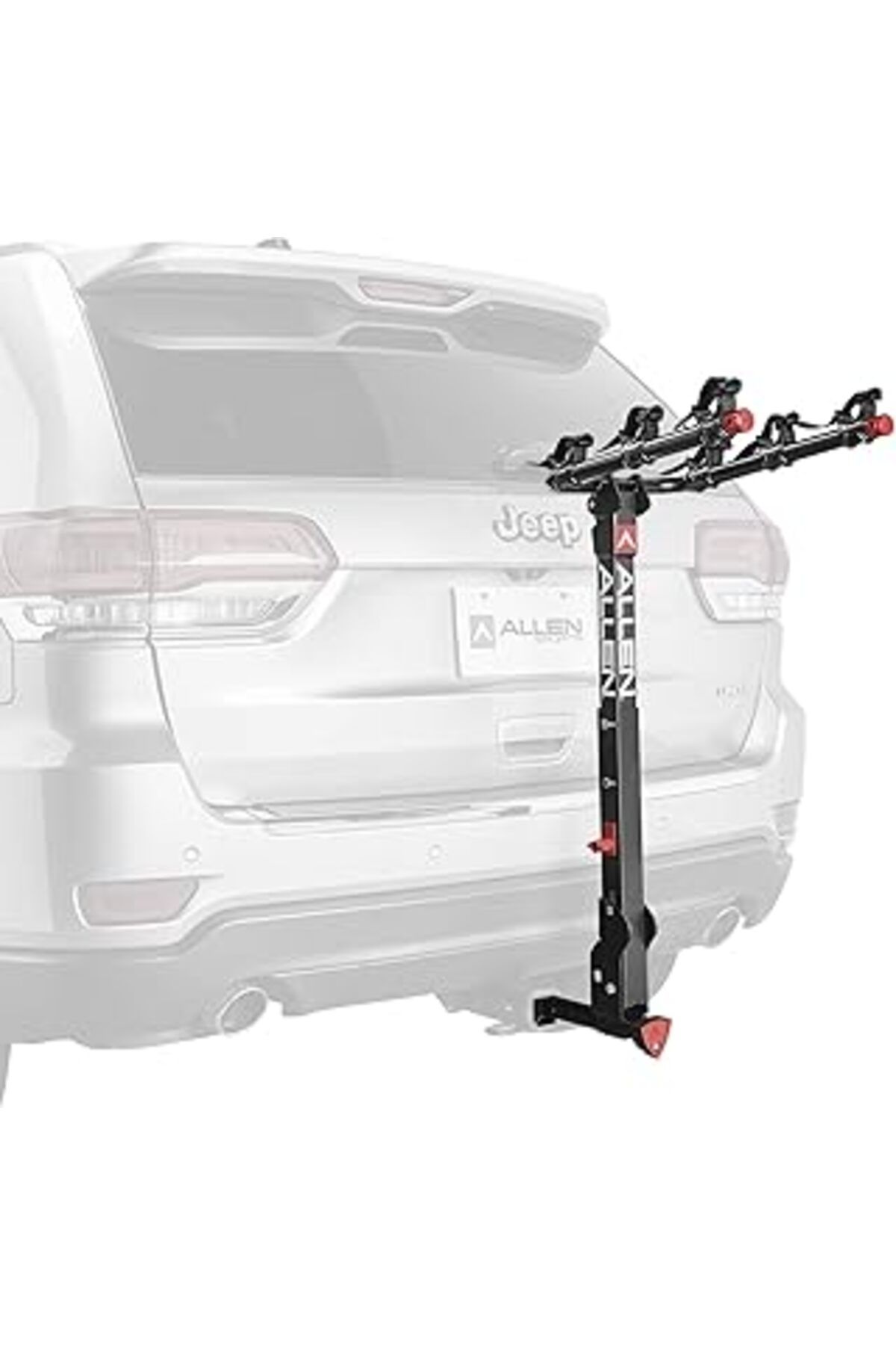 Mu Art Ahşap Allen Sports Deluxe+ Kilitleme Hızlı Çıkarma 3'Lü Bisiklet Taşıyıcı, 1 1/4 Inç Ve 2 Inç Bağlantı Iç