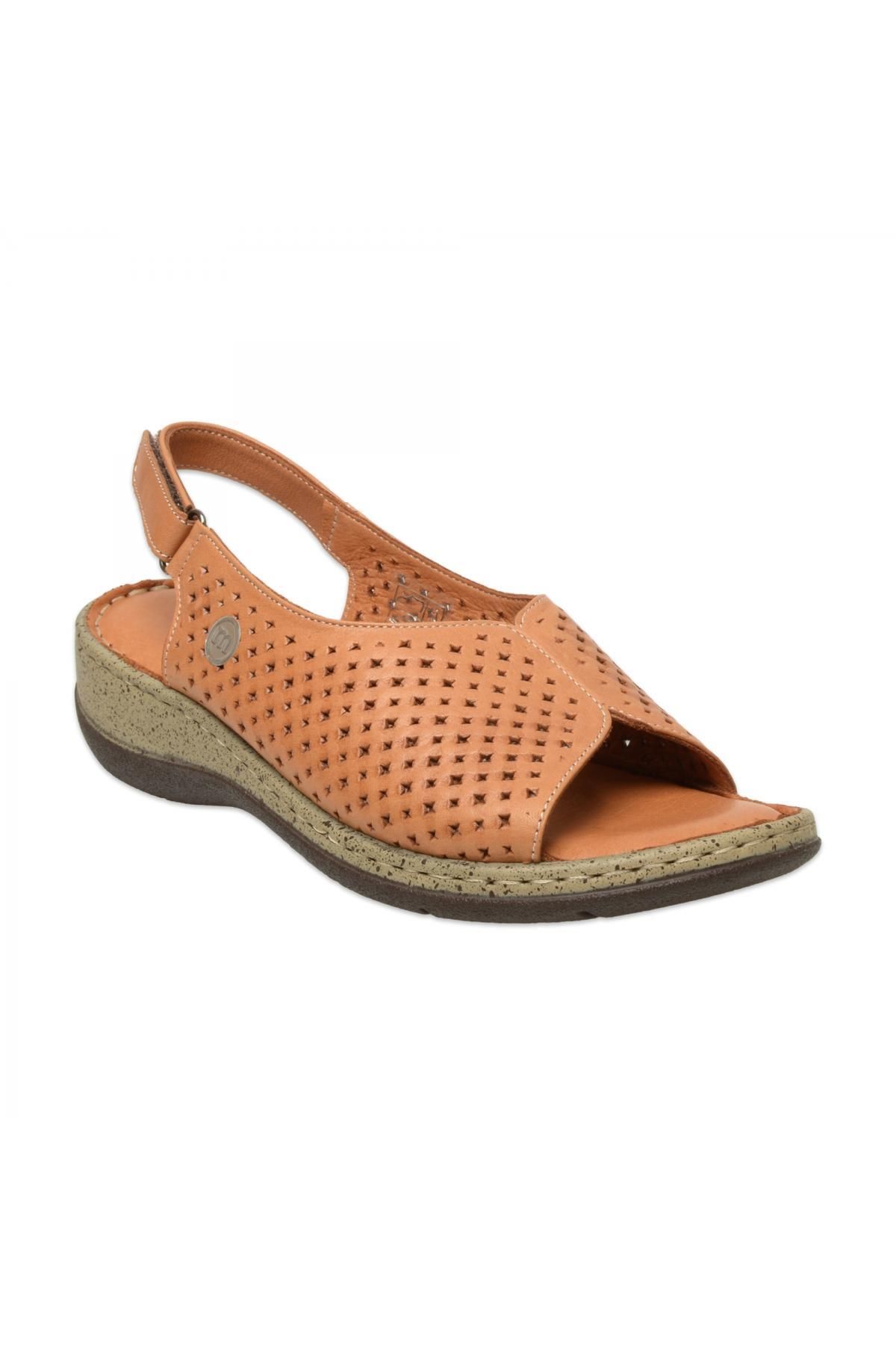 Mammamia D25Ys-2870 Günlük Taba Kadın Sandalet