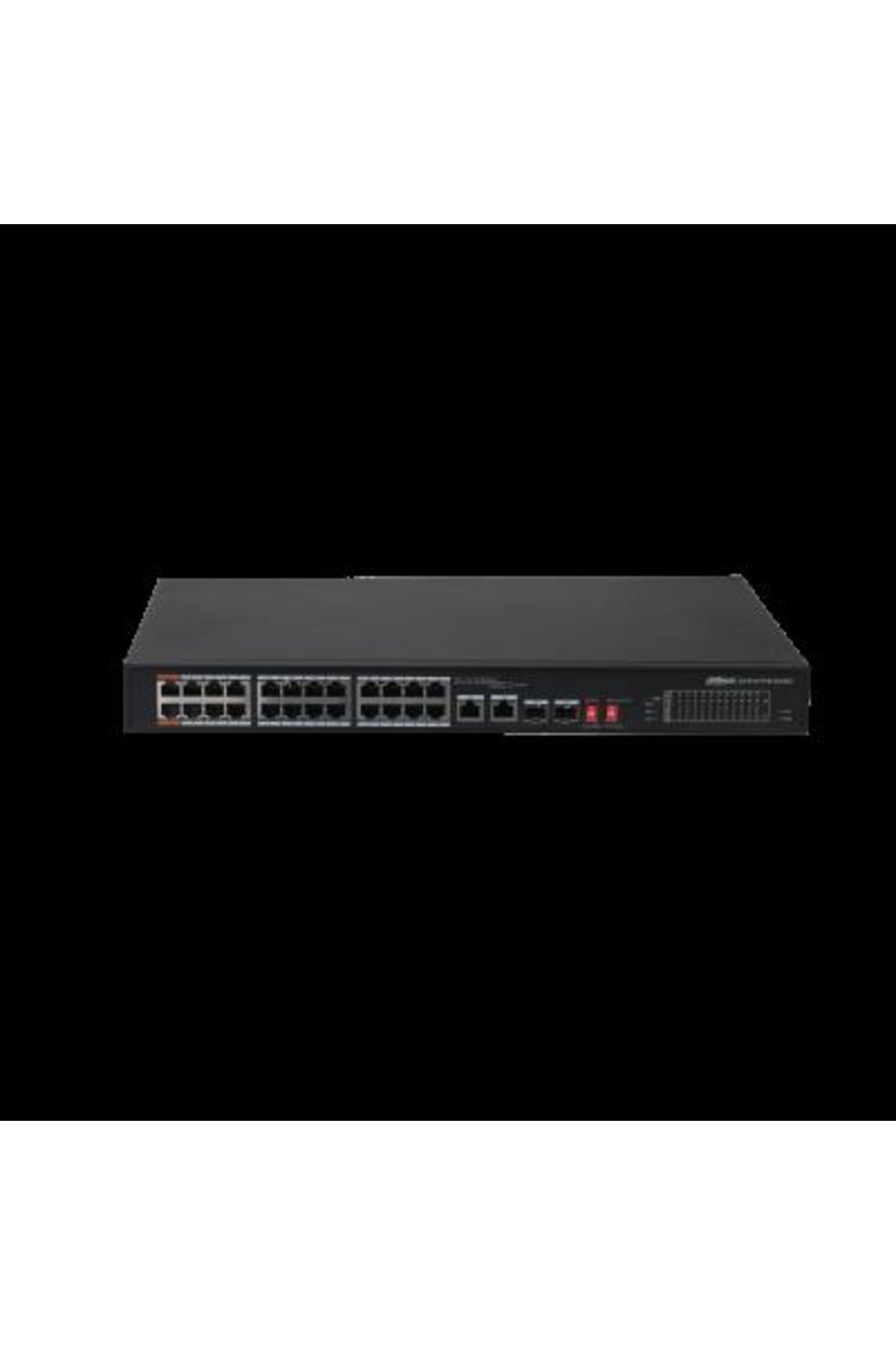 DAHUA PFS3226-24ET-240 24 Port PoE Switch (24FE PoE + 2GE SFP Kombo, Toplam 240W PoE