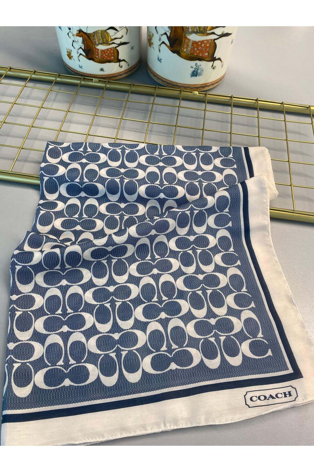 Organic Scarfs İTHAL DESEN PAMUK İPEK ŞAL