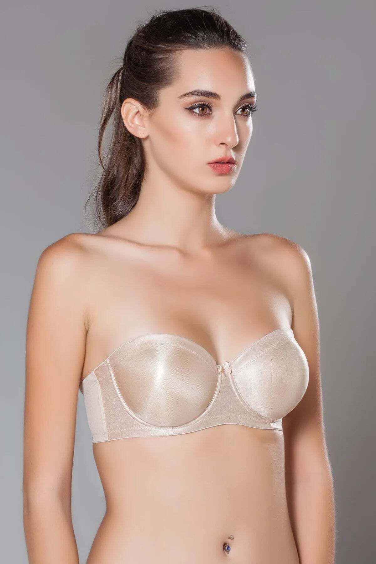 MOONLİGHT Straplez Süngersiz Toparlayıcı Sütyen