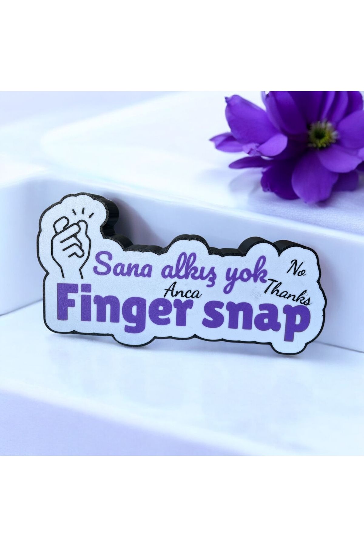 Home Fingersnap Lightbox Işık Kutusu – Dekoratif LED Işıklı Gece Lambası - Manifest