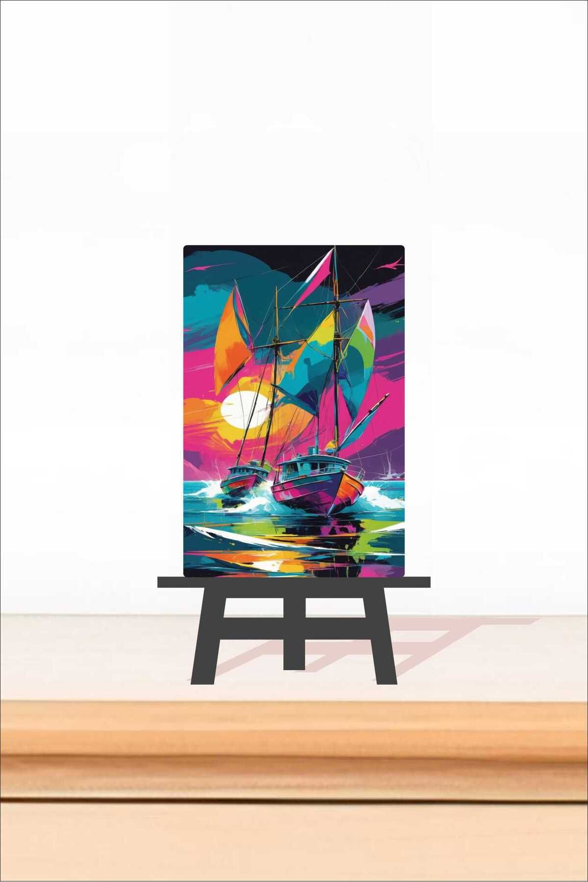 Altınuç Art Design 2 Adet Mini Tablo V8