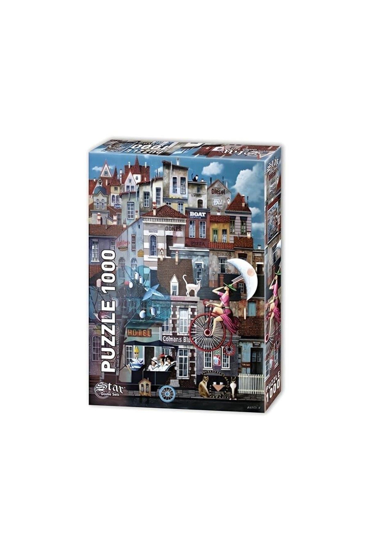 supertrend Süpertrend 1000'LİK PUZZLE ŞEHİR HALLERİ