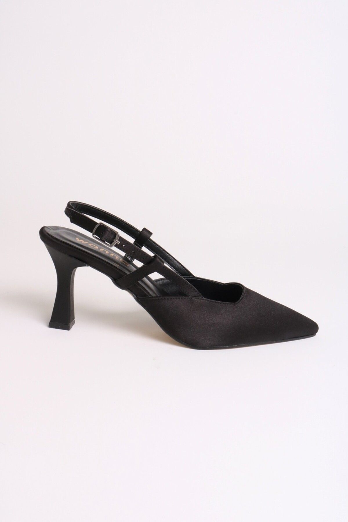 GOYA SHOES Zoe Arka Açık Kadeh Topuk 7 Cm Rahat Topuklu Ayakkabı
