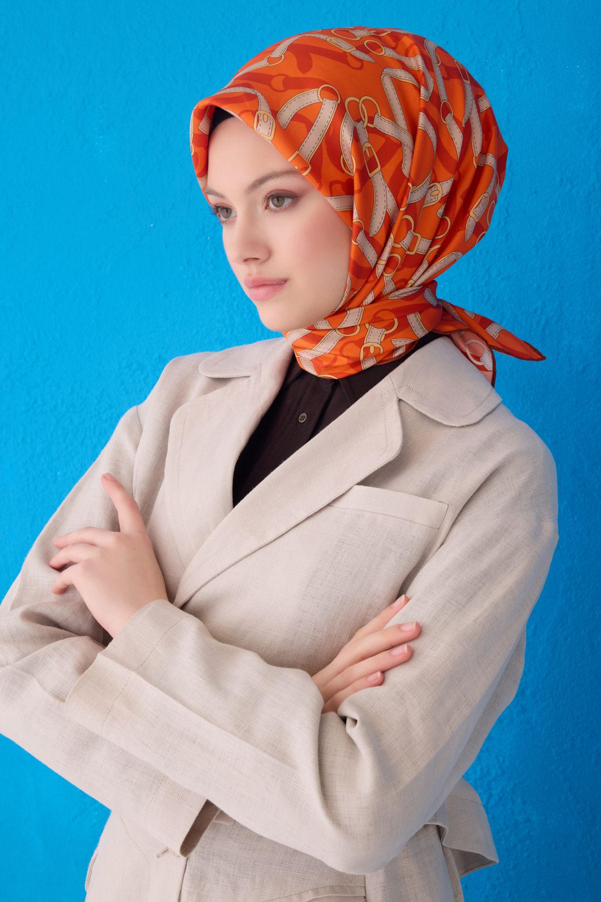 Belli Twill İpek Eşarp