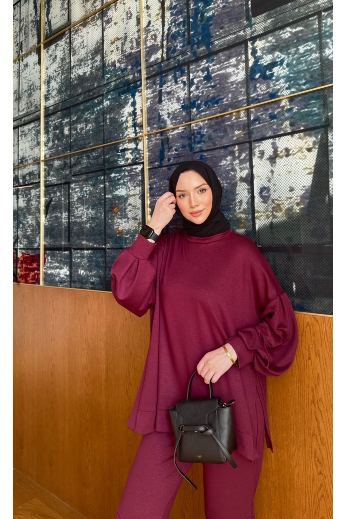 vmunique Trend Rahat kumas alt ust takim