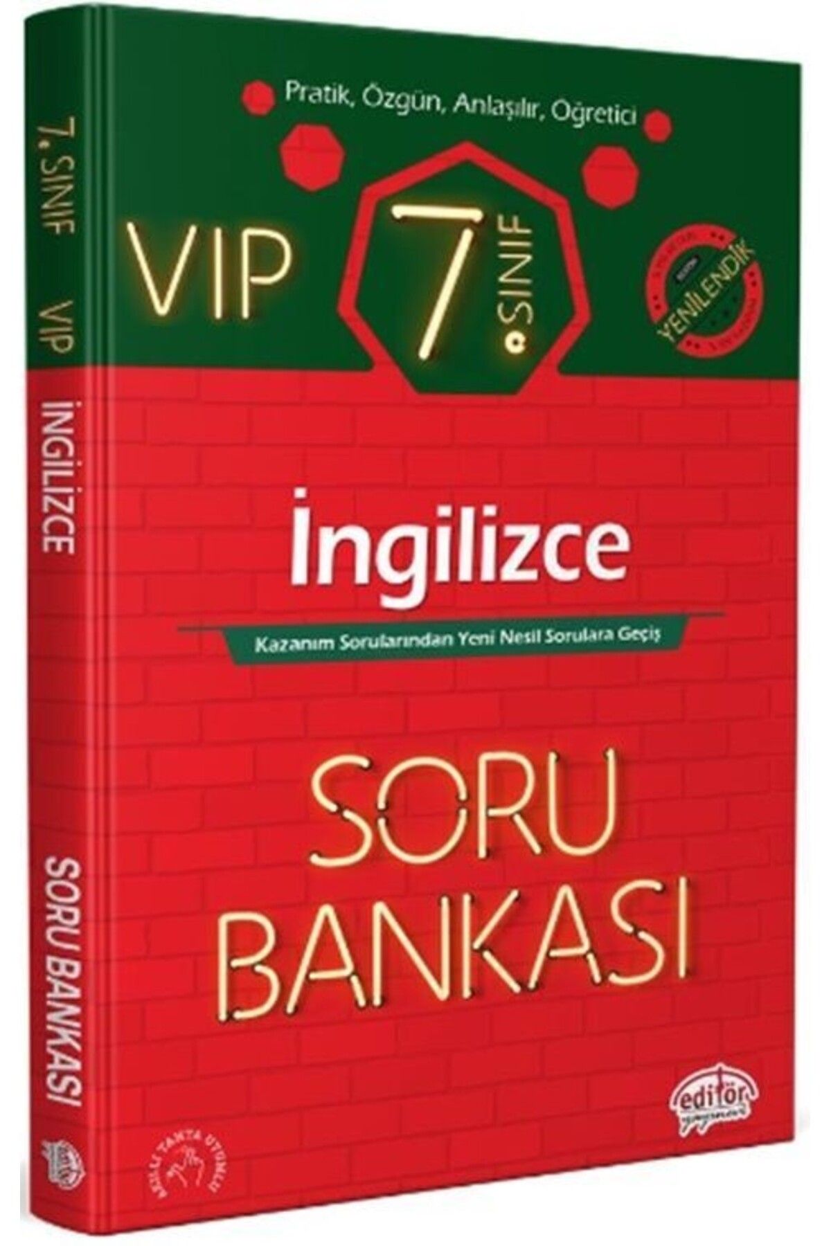 Ankara Kitap Merkezi 7.Sınıf VIP İngilizce Soru Bankası Editör Yayınları