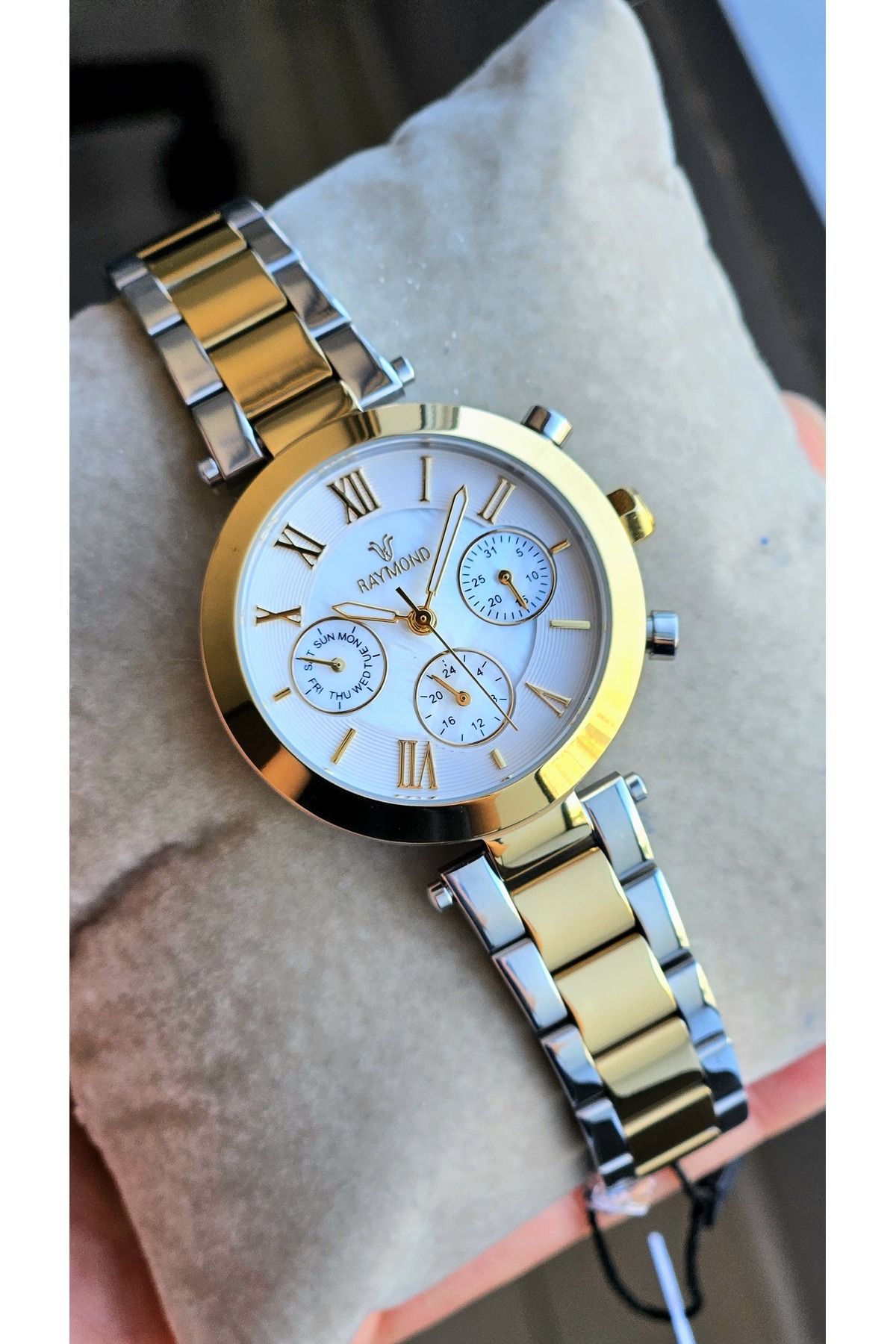 Raymond RYM-81004 RAYMOND 34mm %100 ORIJINAL- KADIN KOL SAATİ - SU GEÇİRMEZ - 2 YIL GARANTİ