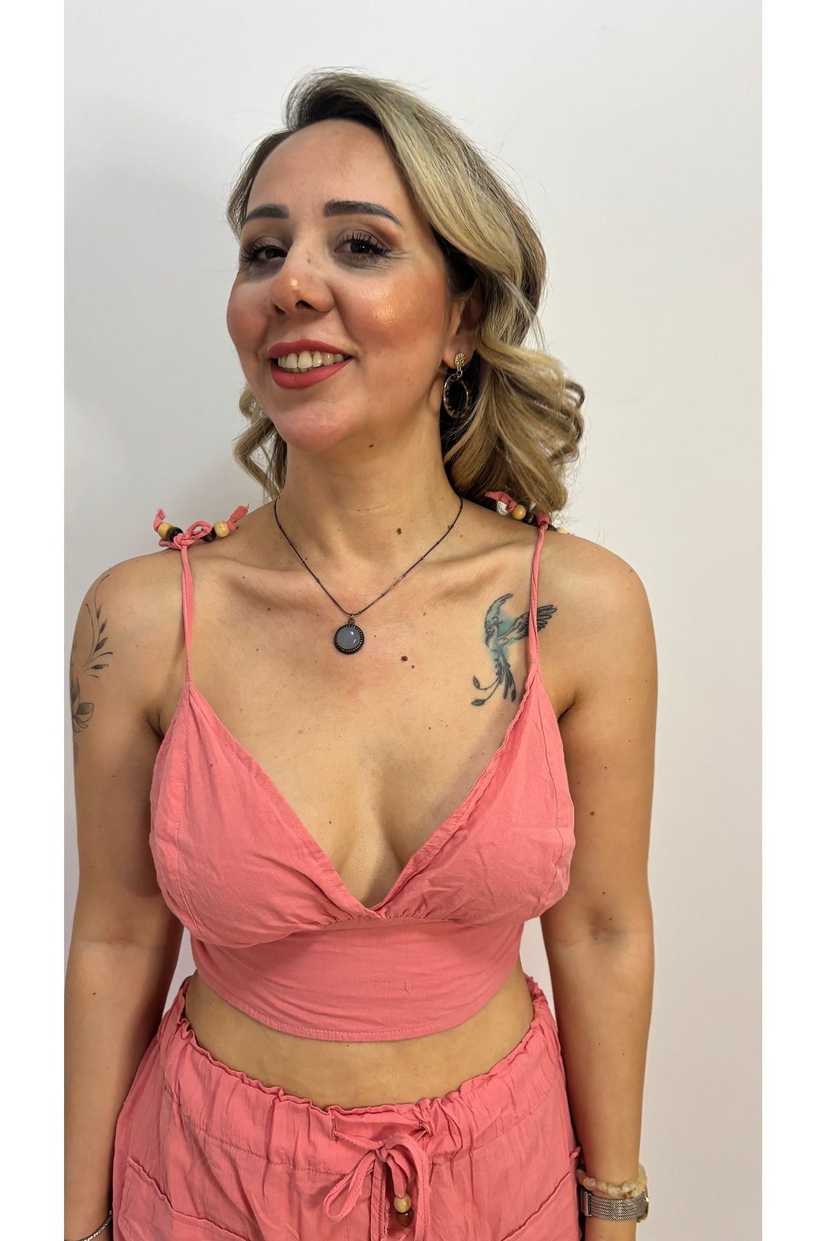 HT Boutique Pamuk Vual Askili Büstiyer