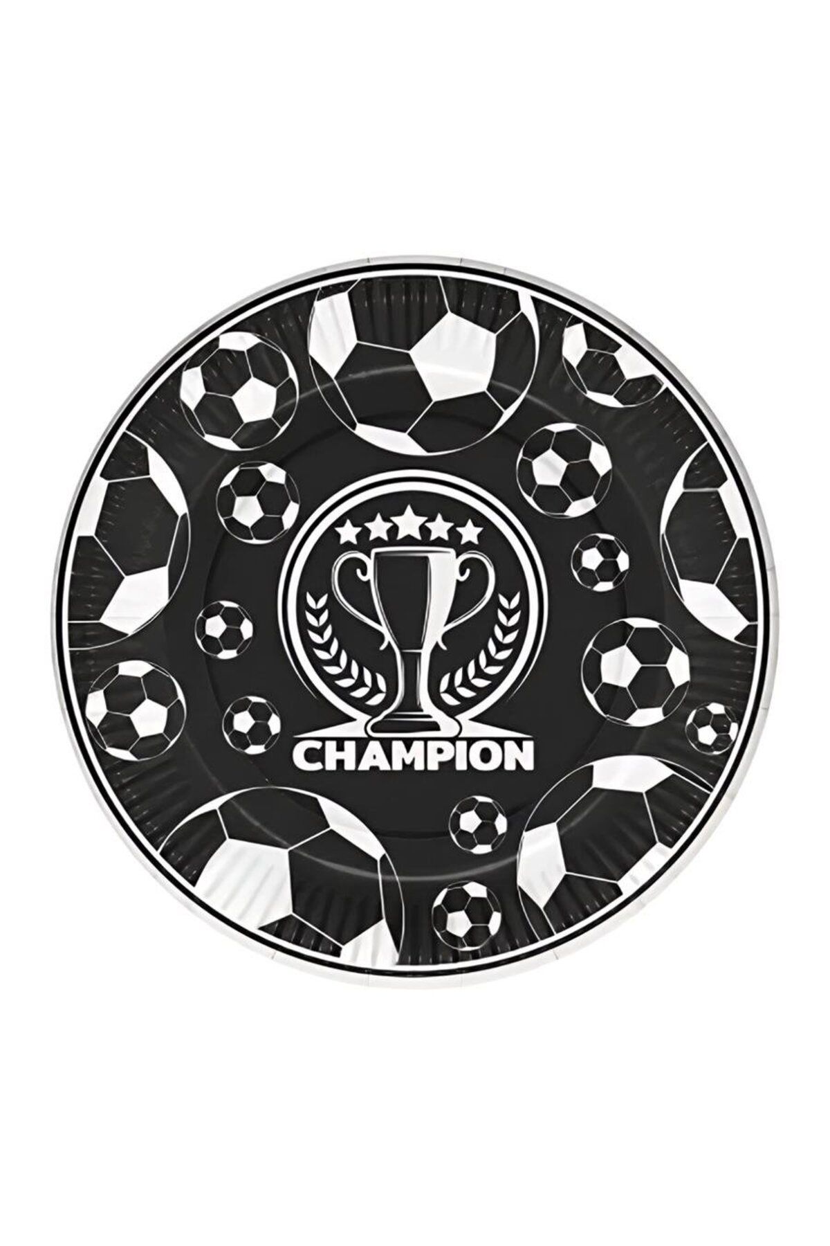 alsepeteavm Champion Siyah Beyaz Karton Tabak