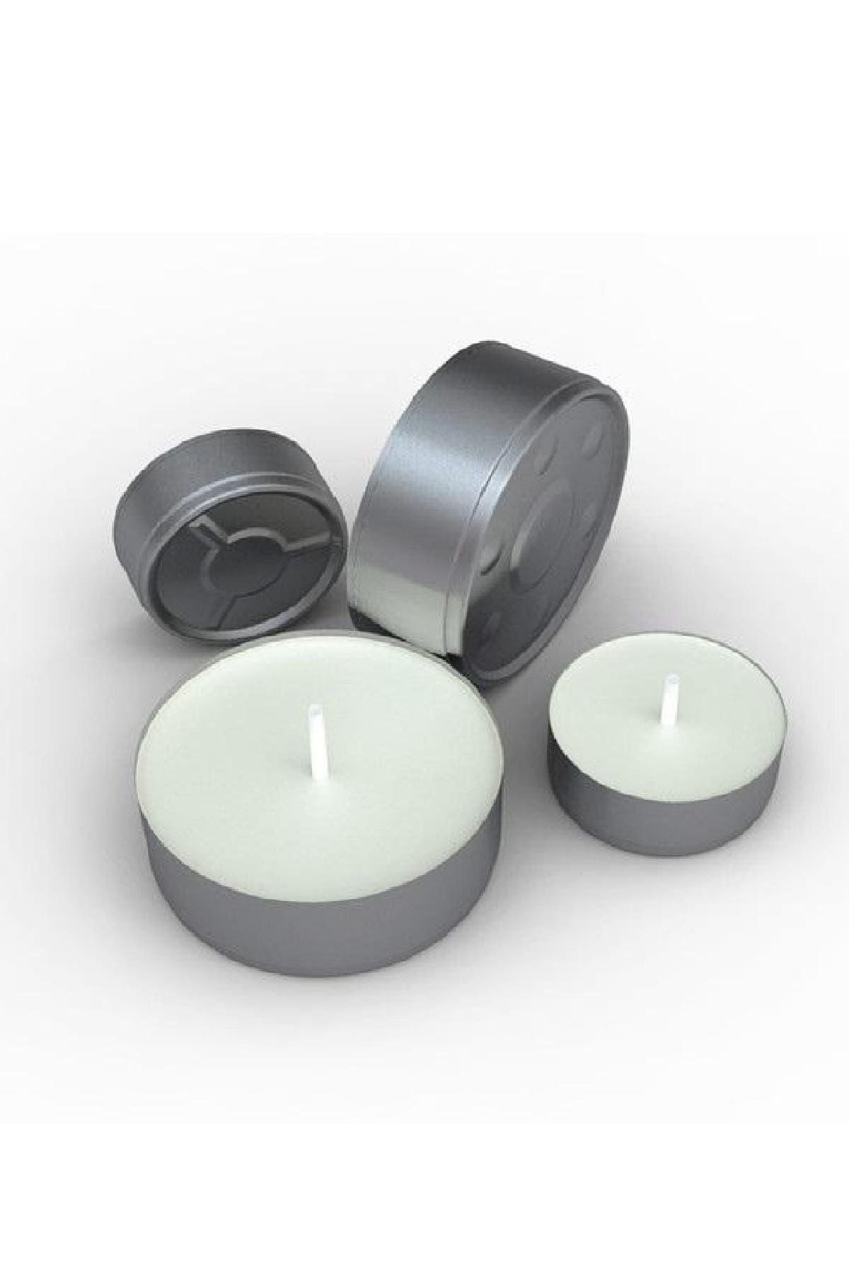 supertrend Süpertrend Roll-up Tealight Mum Beyaz 40gr 24lü
