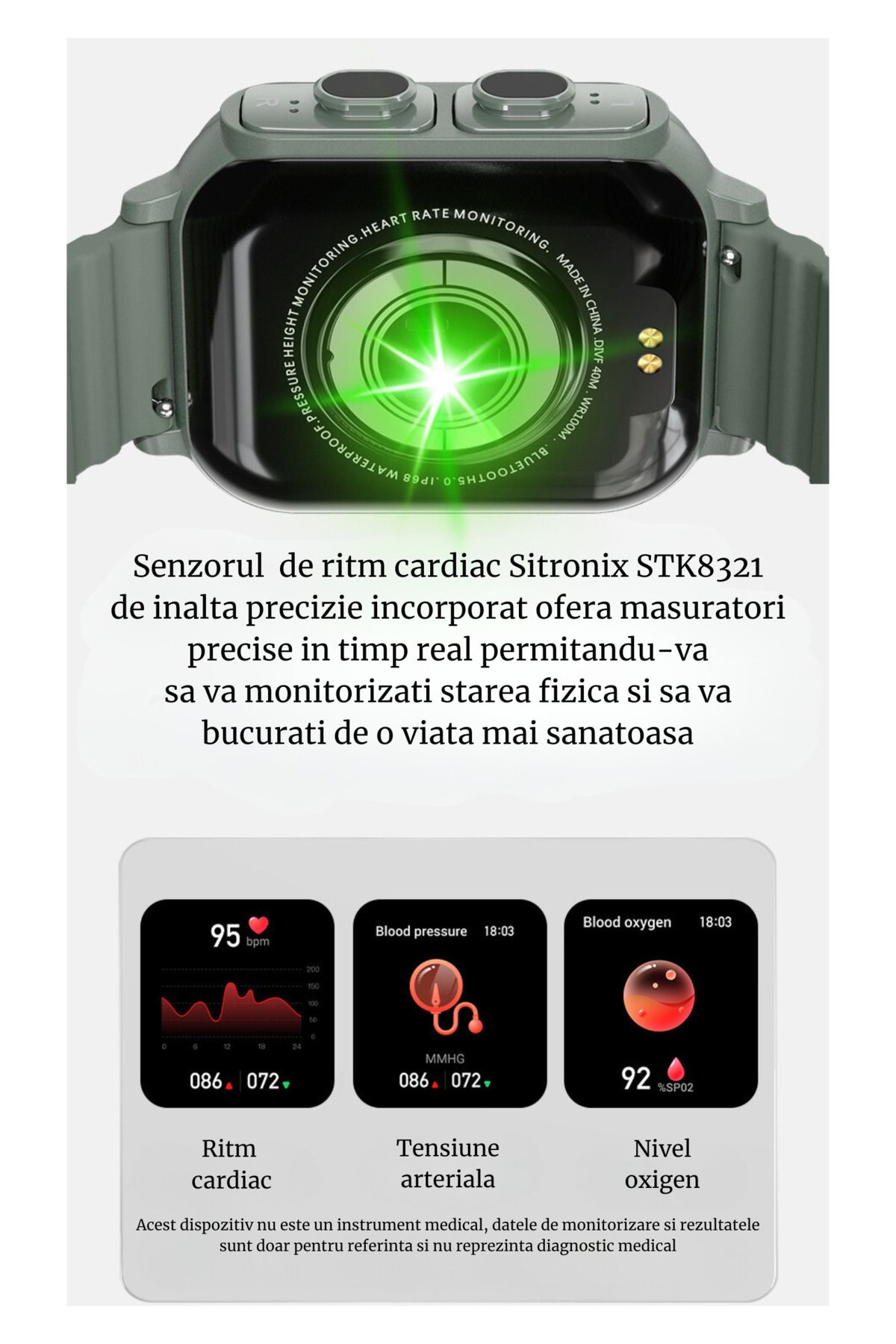 zeevos-N22 Smartwatch With Built-in Bluetooth Headphones, Nfc, Bluetooth Call, Notifications, 7