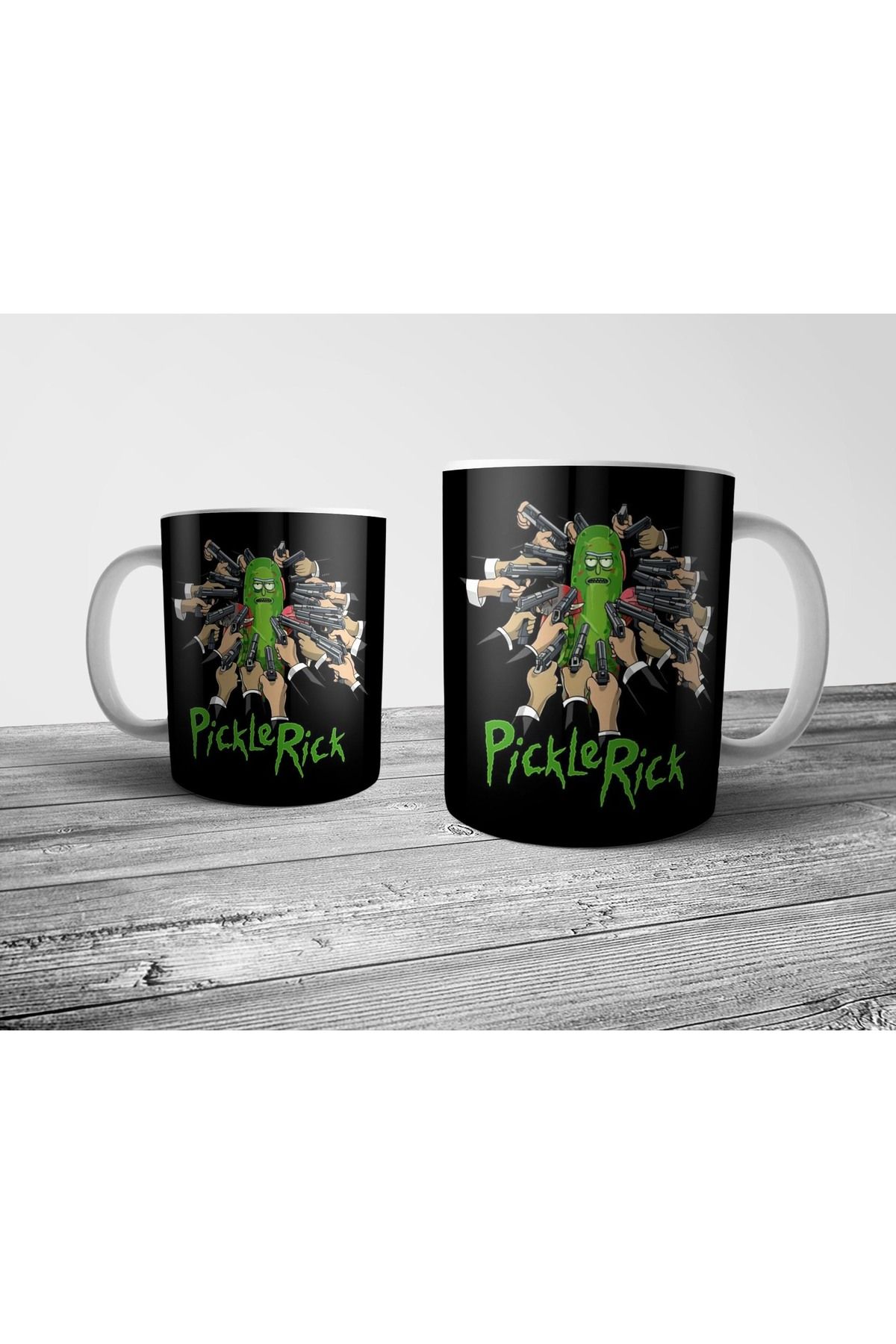 Pixxa Rick and Morty Kupa Bardak Model 39