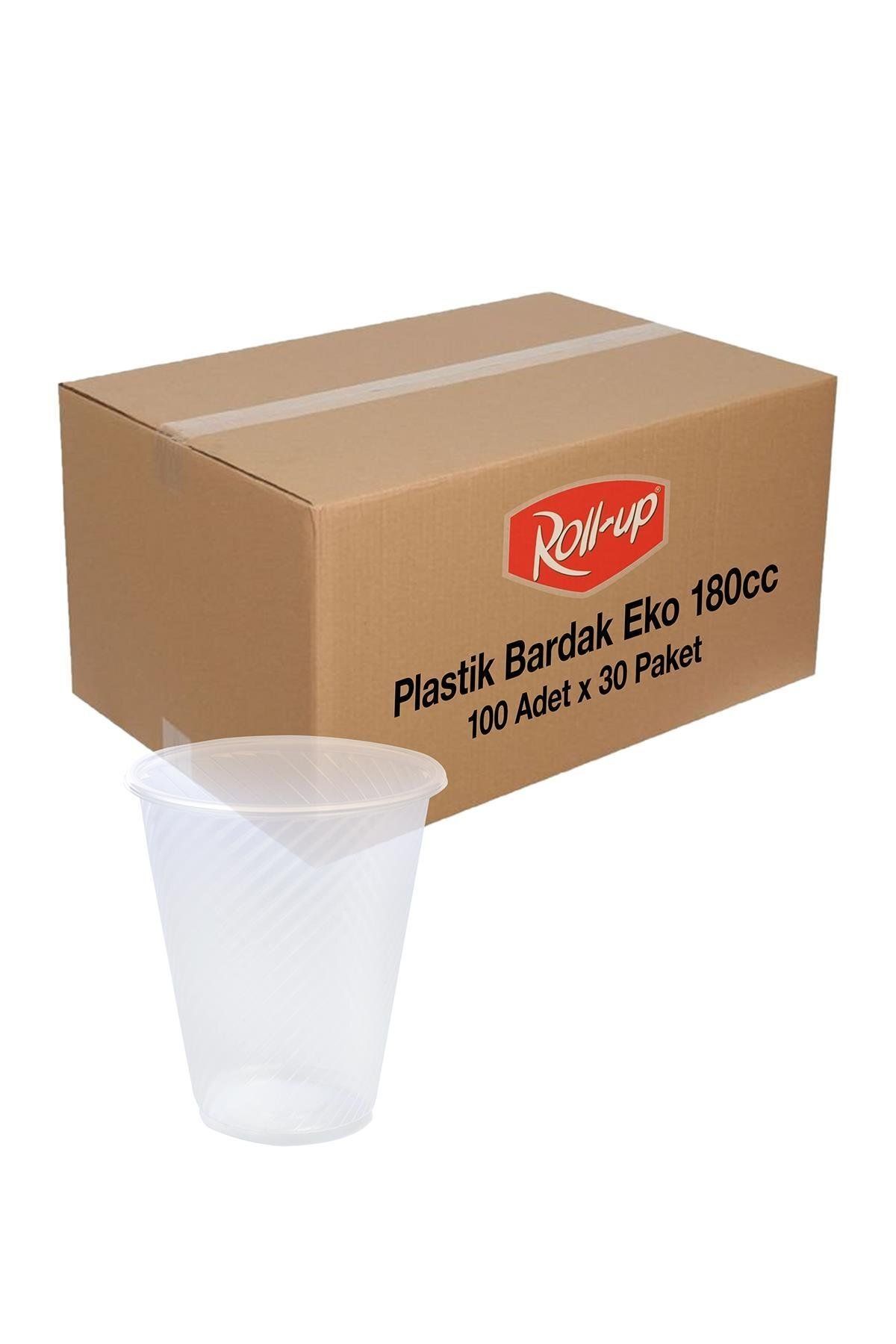 supertrend Süpertrend Plastik Bardak Ekonomik Şeffaf 180cc 100 Adet X 30 Paket Koli