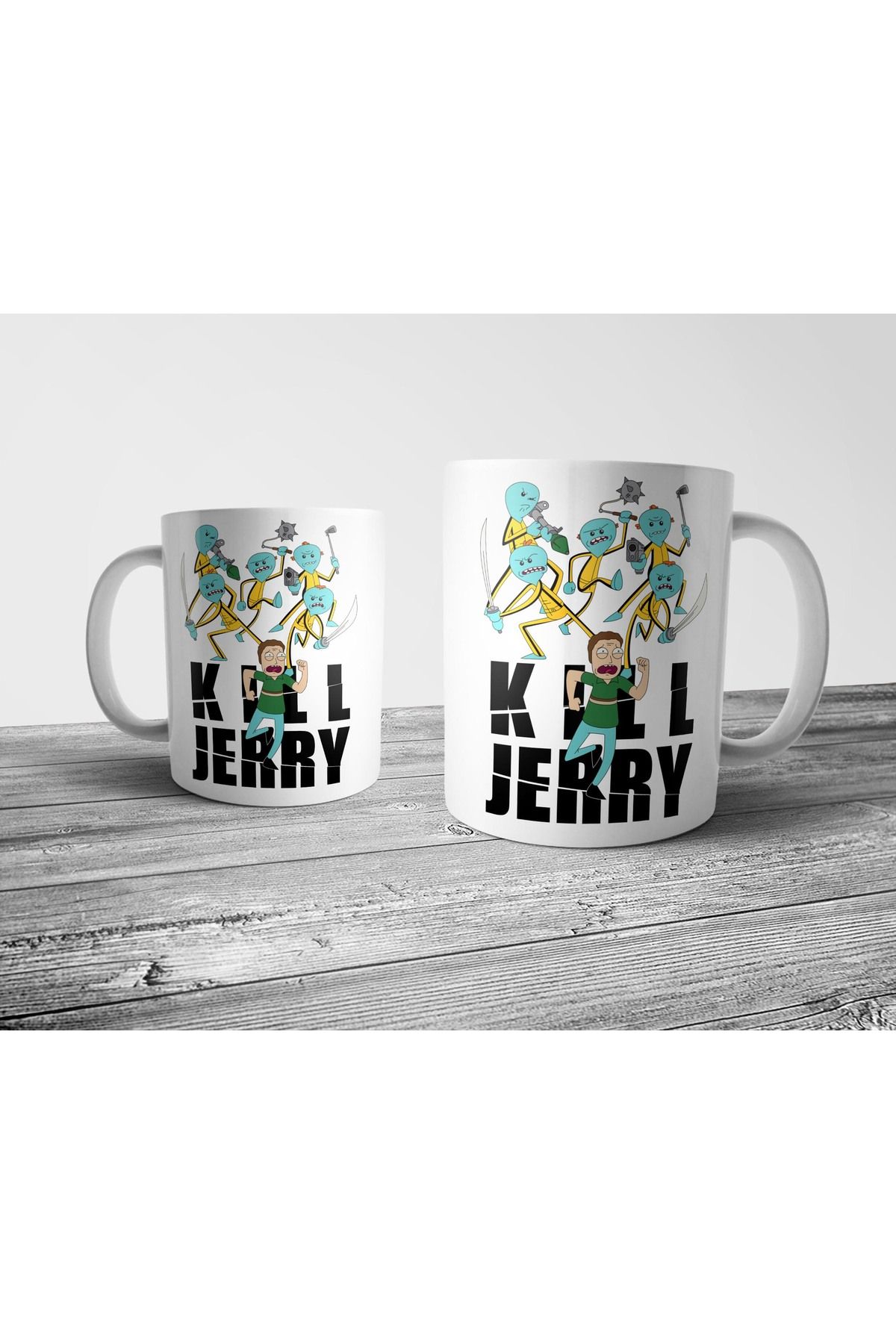 Pixxa Rick and Morty Kupa Bardak Model 18