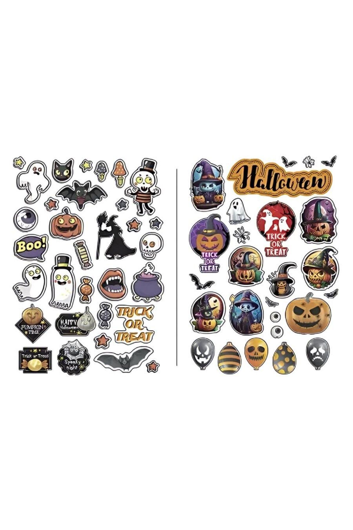 playzone Halloween Temalı Sticker Seti 2'li