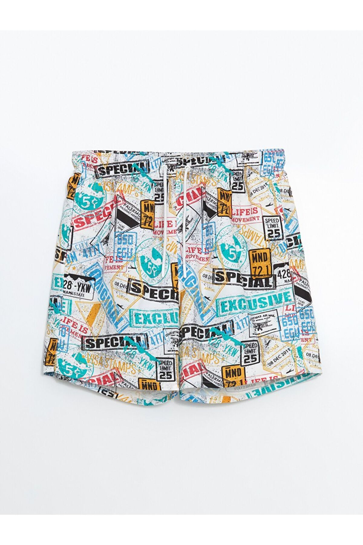 LC Waikiki-XSIDE Short Length Patterned Men's Swim Shorts 5