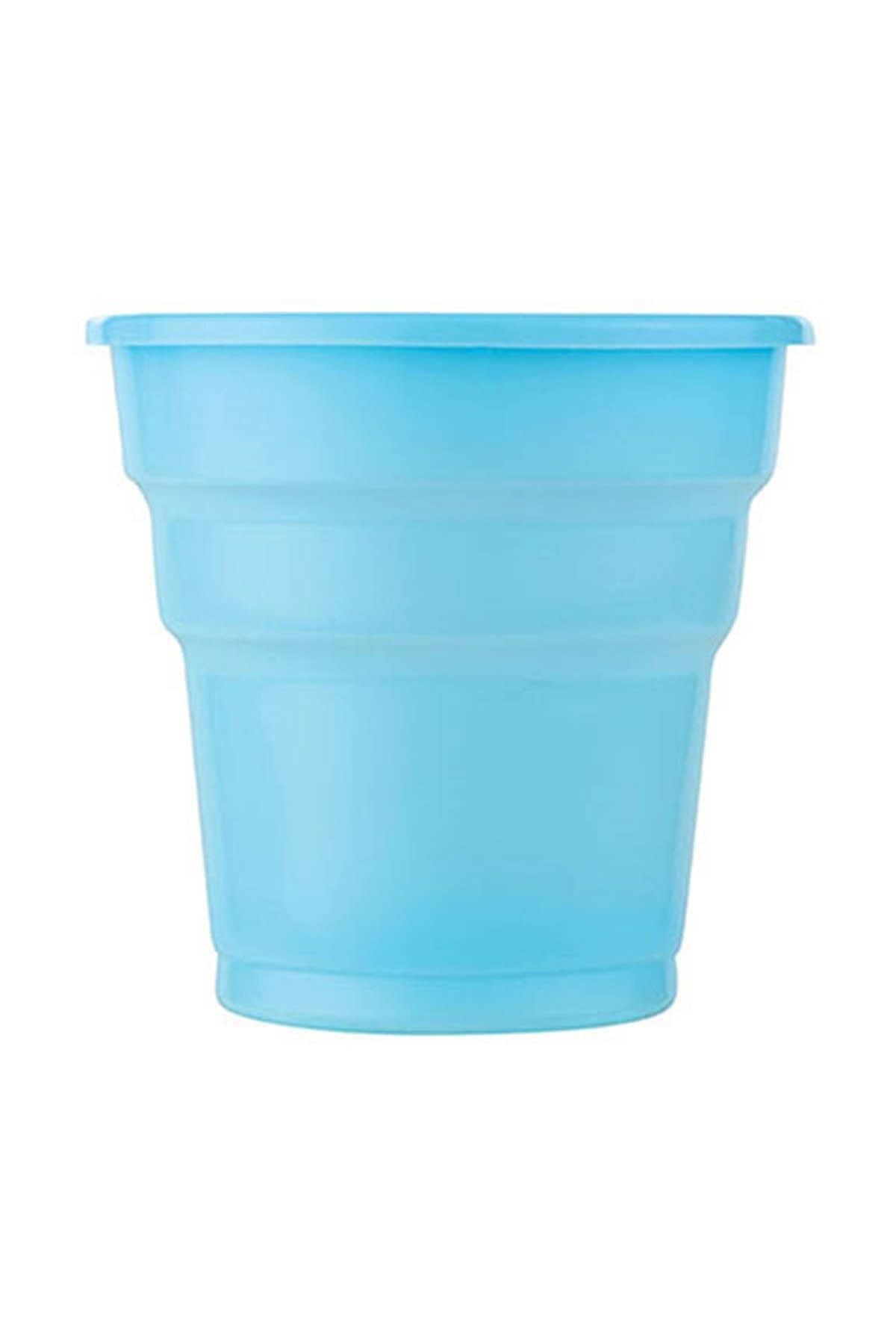 supertrend Süpertrend Roll-up Plastik Meşrubat Bardağı Açık Mavi 180cc-7oz 25li