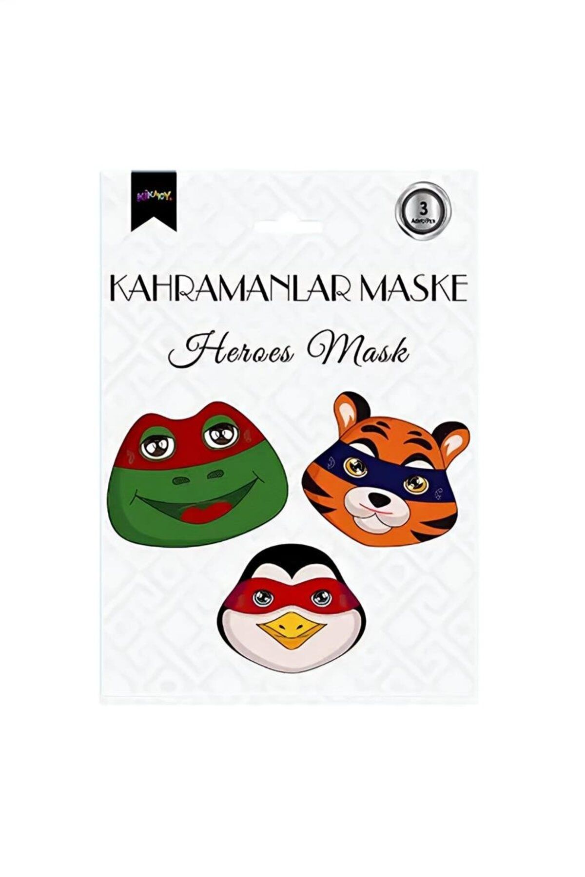 alsepeteavm Kahramanlar Karton Maske