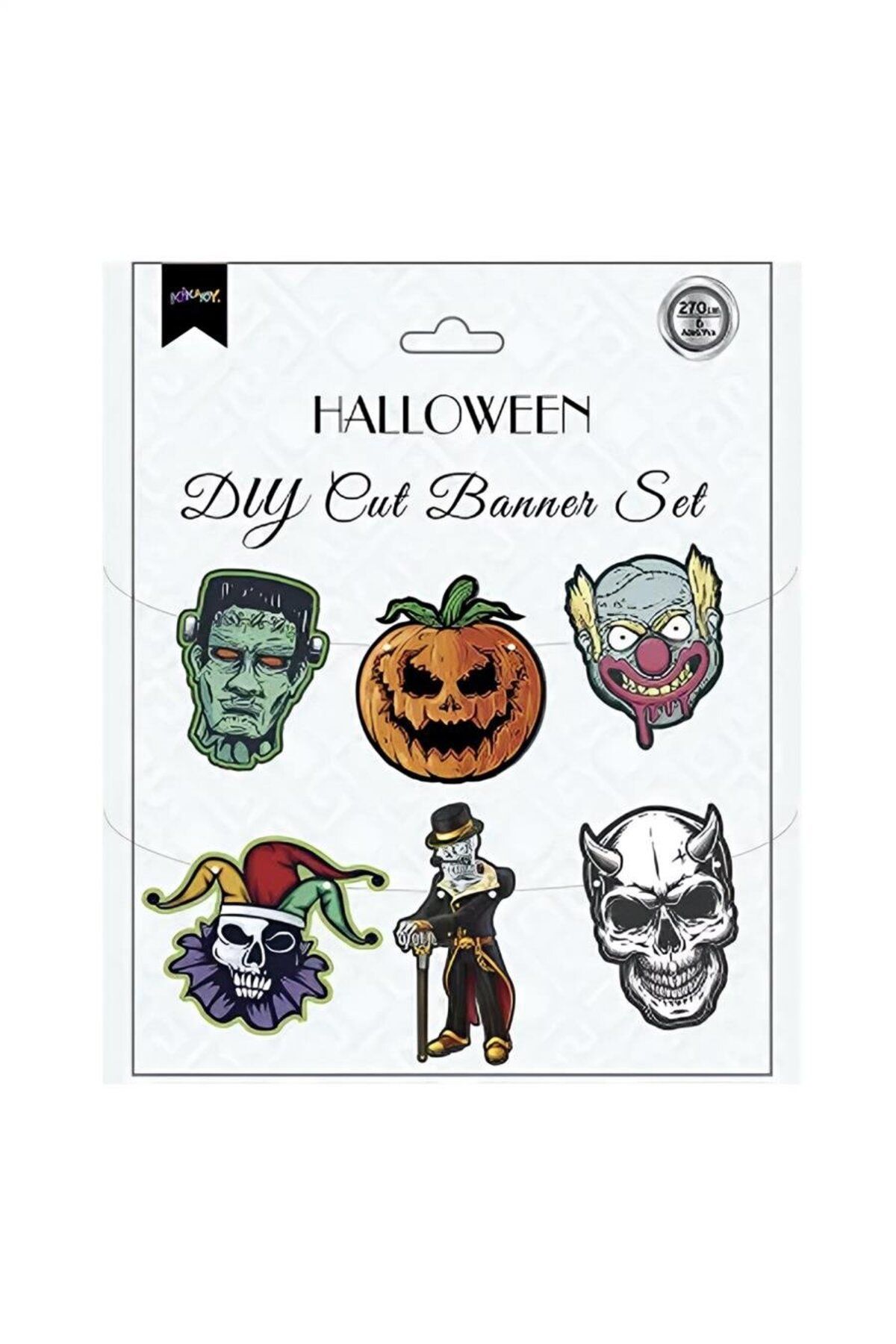 playzone Halloween Mask Özel Kesim Banner
