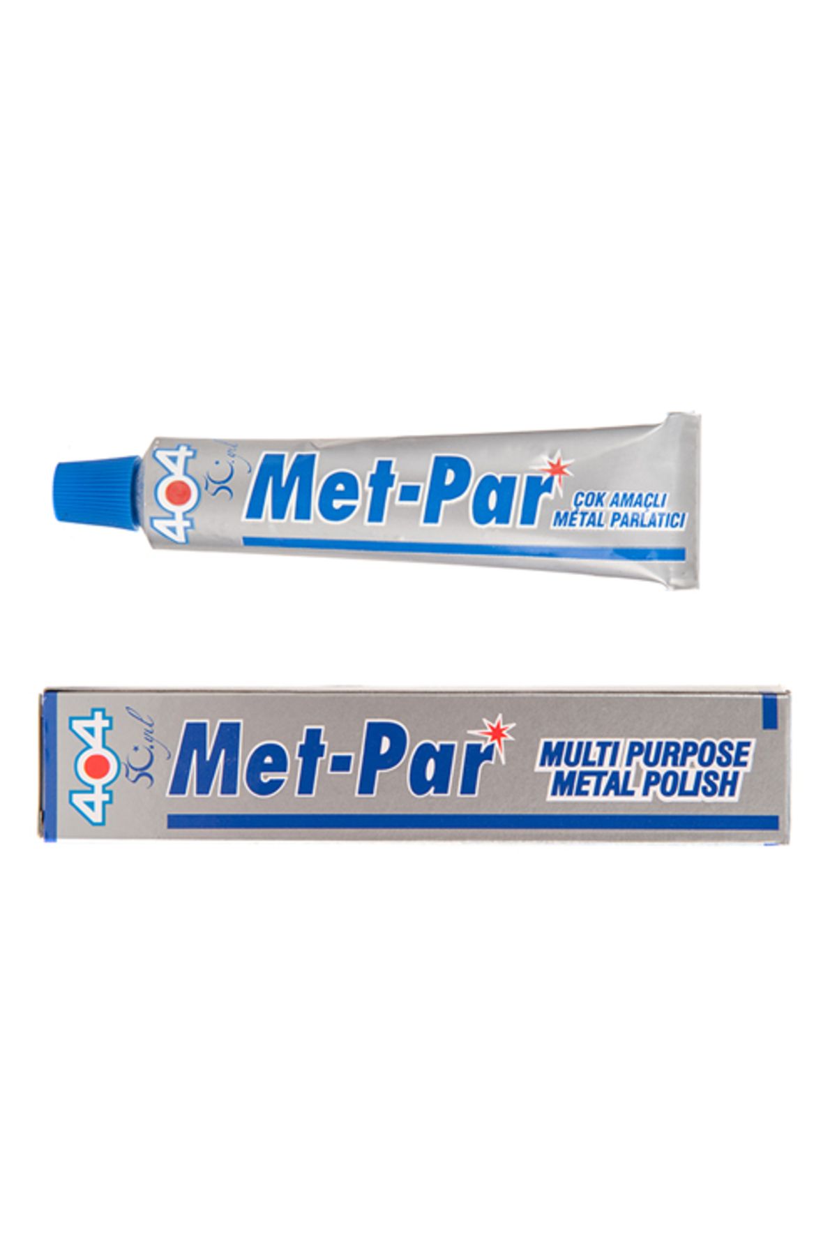 404 MET-PAR Çok Amaçlı Metal Parlatıcı Kutulu 50 Gram