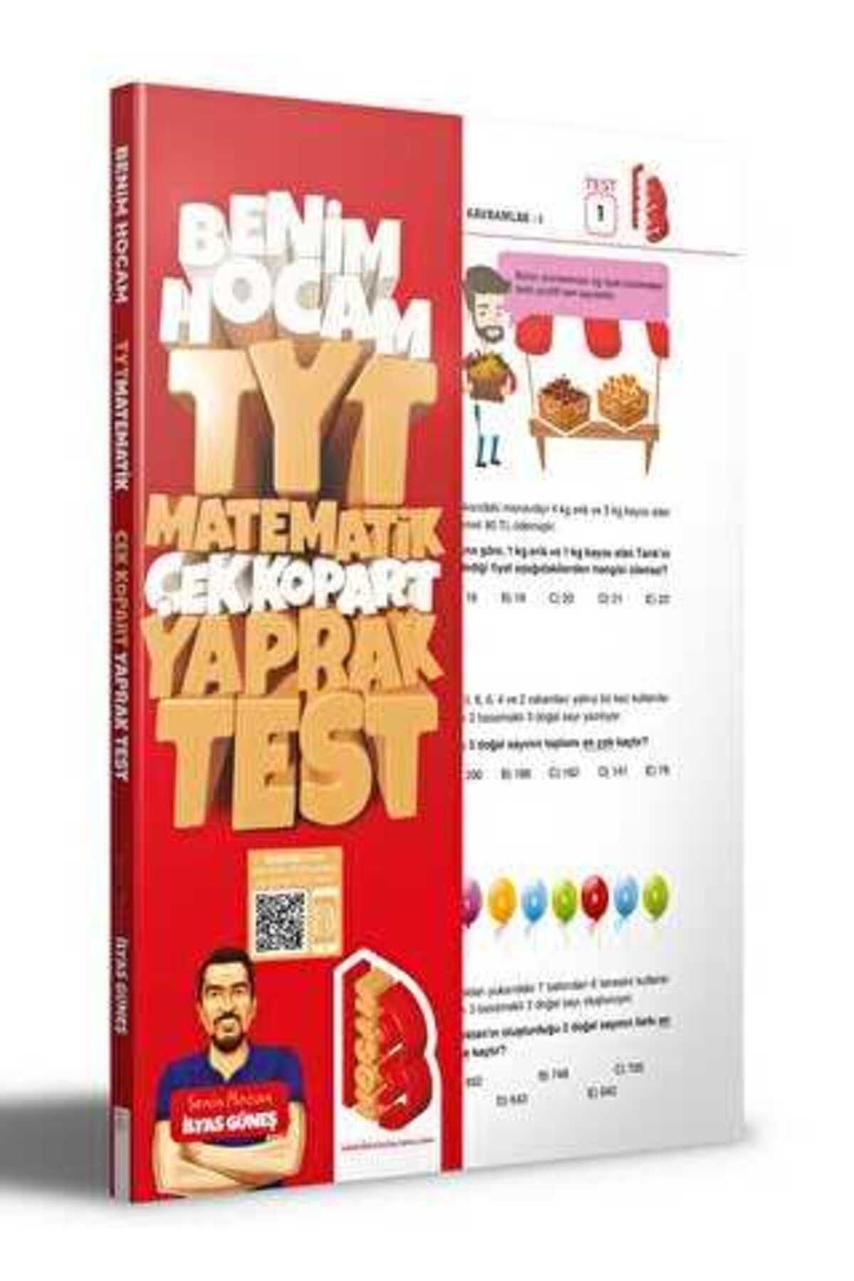 FourArts Benim Hocam Yayınları 2023 TYT Matematik Çek Kopar Yaprak Test