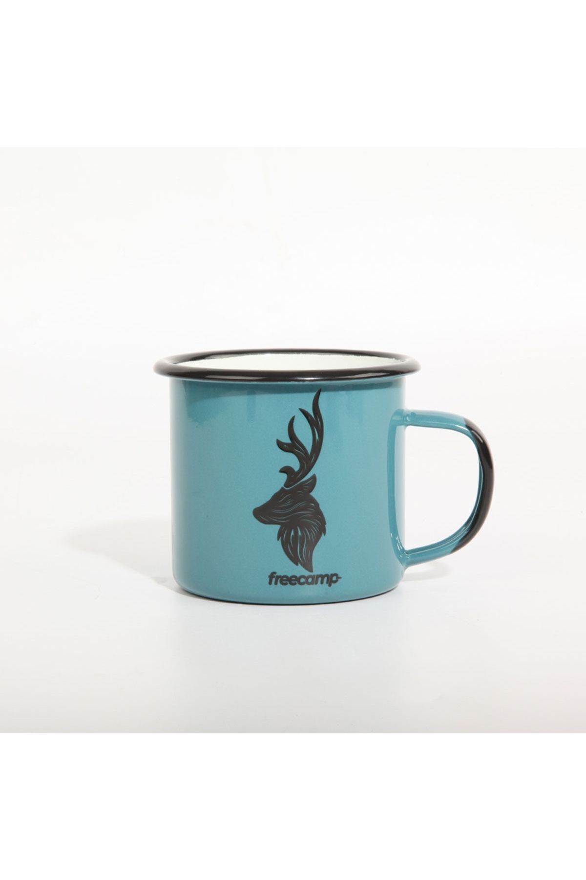 Freecamp Campers Emaye Kupa Mug 350 ML Petrol Mavisi