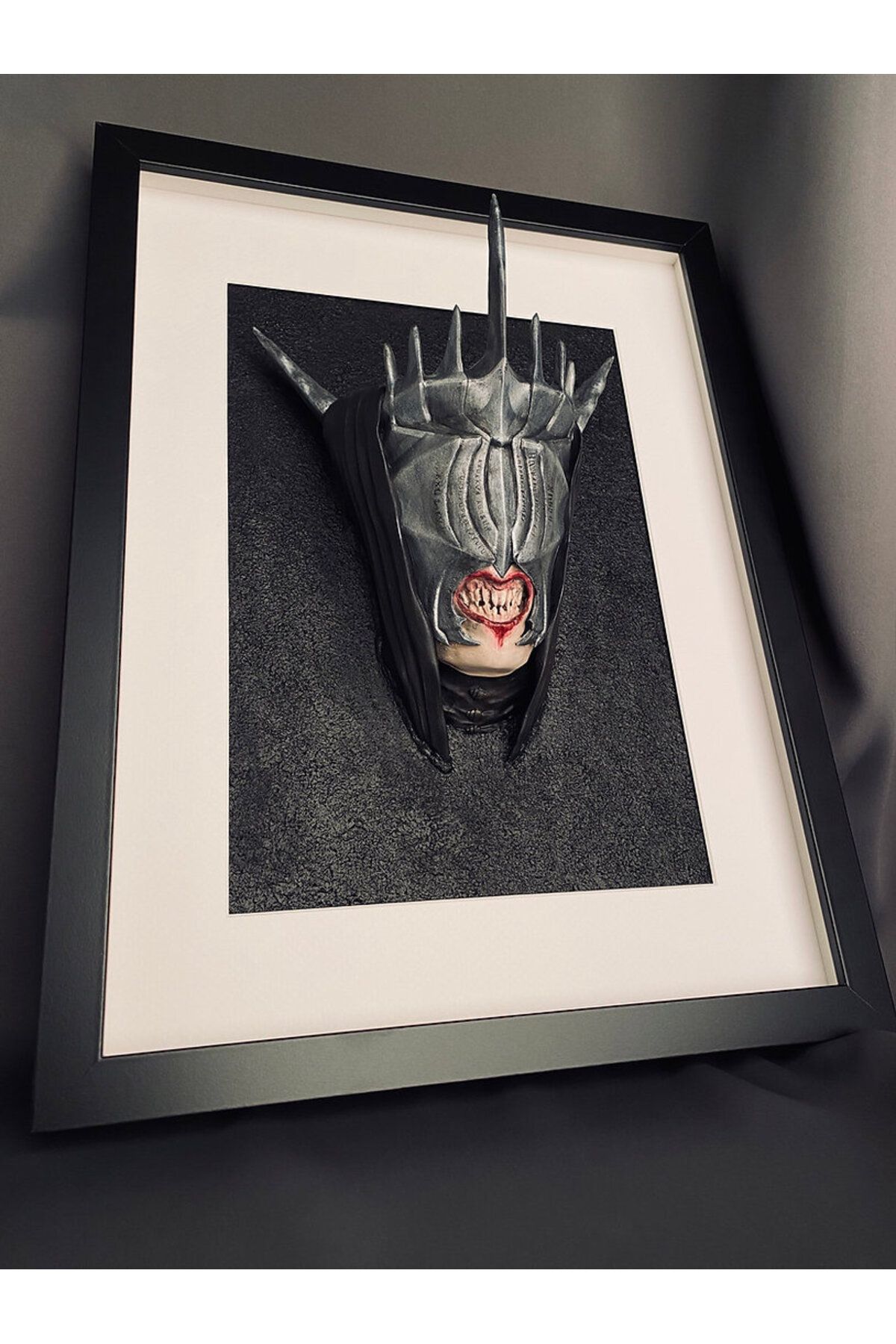 DuudStore Mouth of Sauron 3D Figür Tablo – Sauron'un Ağzı - LOTR - Yüzüklerin Efendisi Duvar Dekoru
