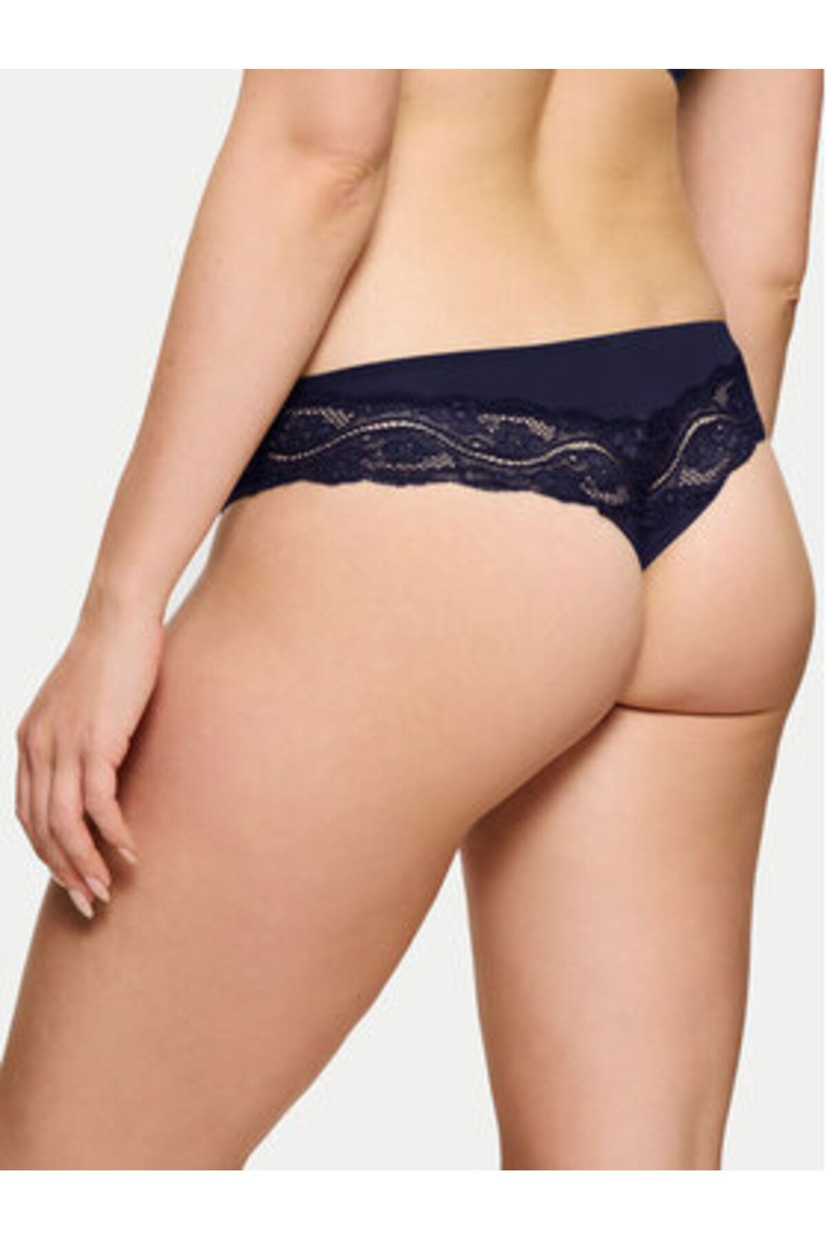 Triumph-Women's Brazilian Briefs 10182554 Navy Blue 2