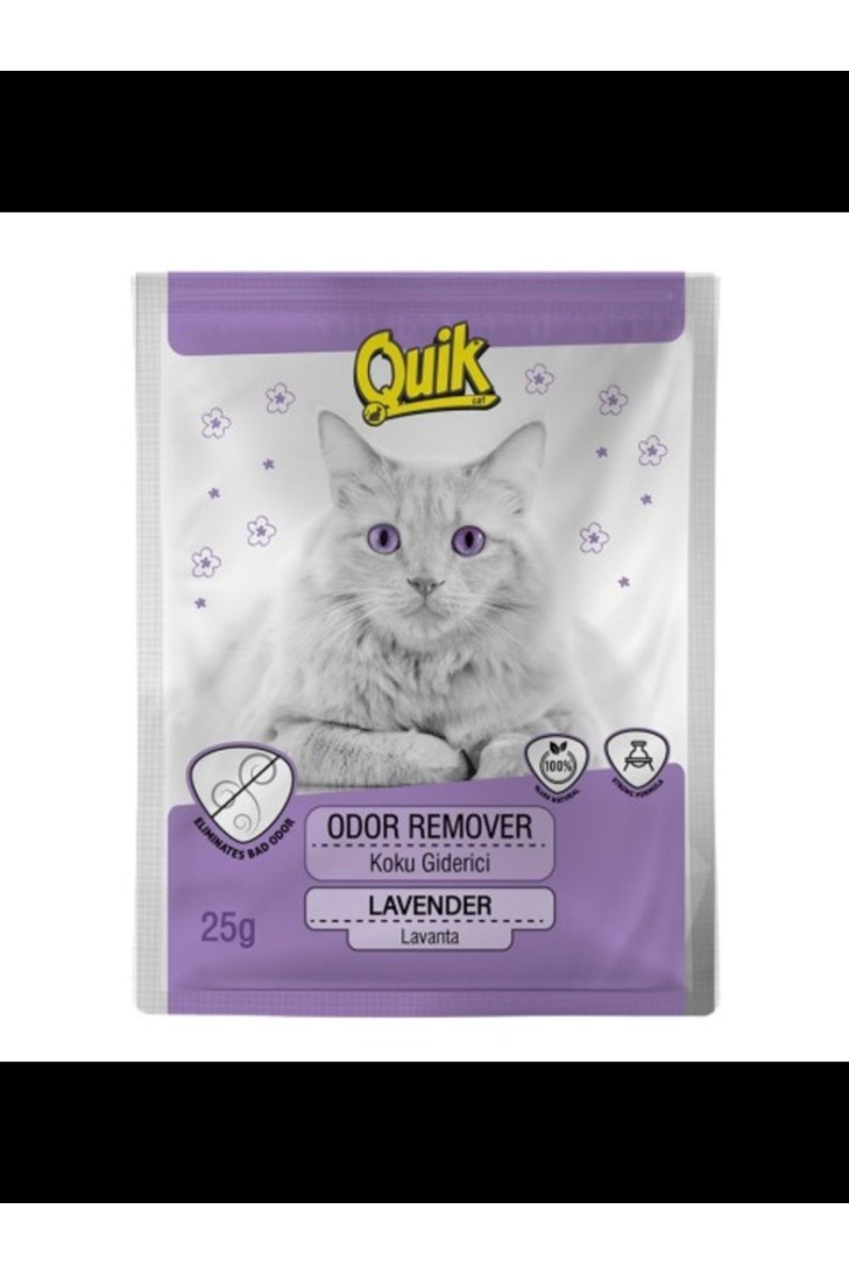Quik Kedi Kumu Koku Giderici Lavanta Kokulu