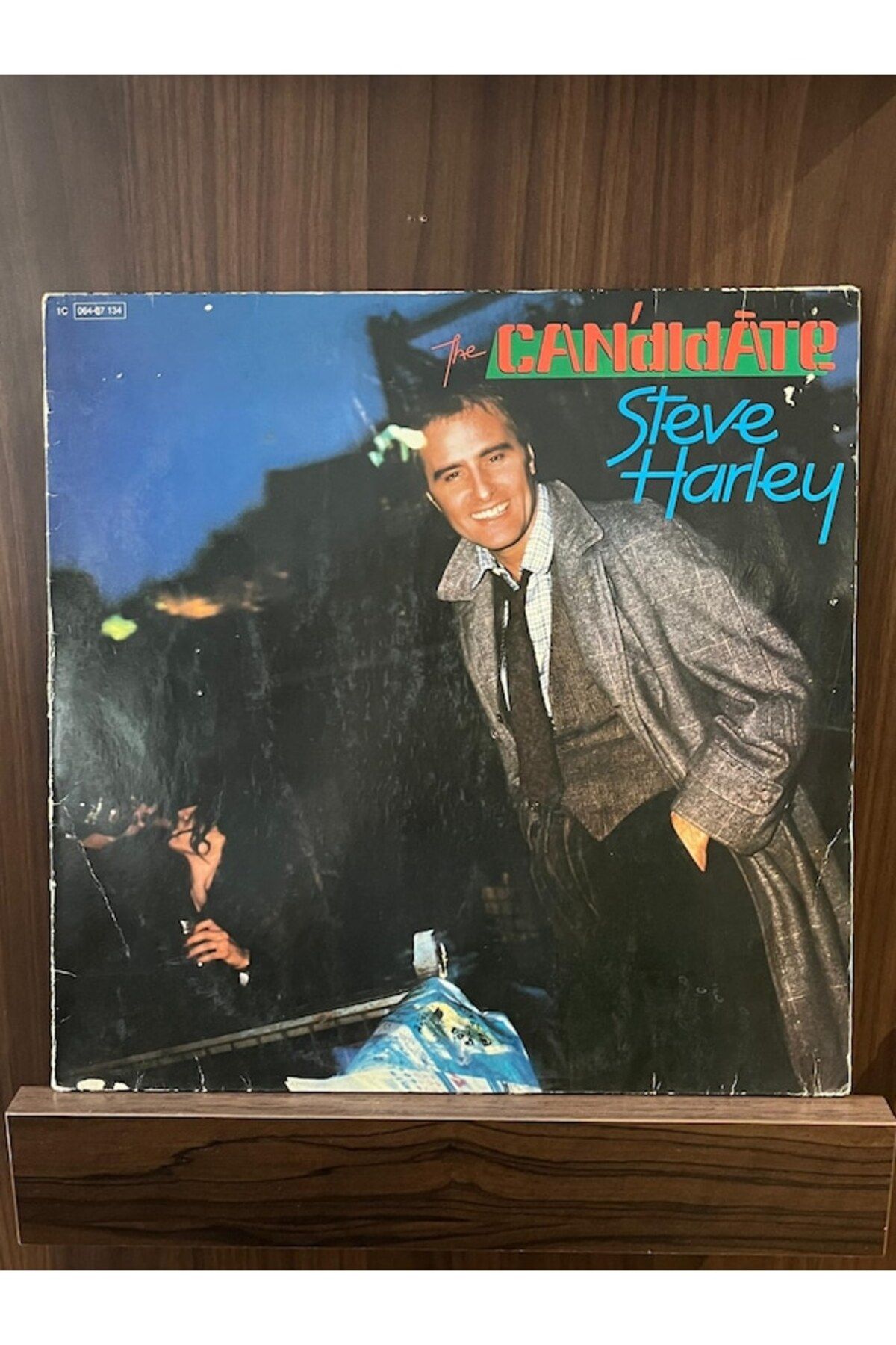 Ege Kitap ve Plak Evi Steve Harley - The Candidate , 1979 Lp Pop Rock