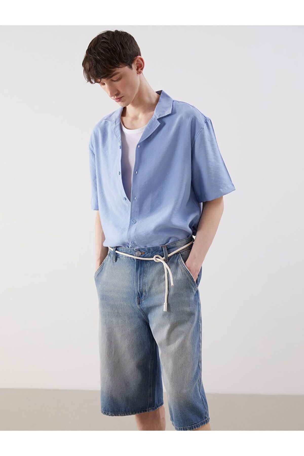 LC Waikiki XSIDE Regular Fit Kısa Kollu Erkek Gömlek