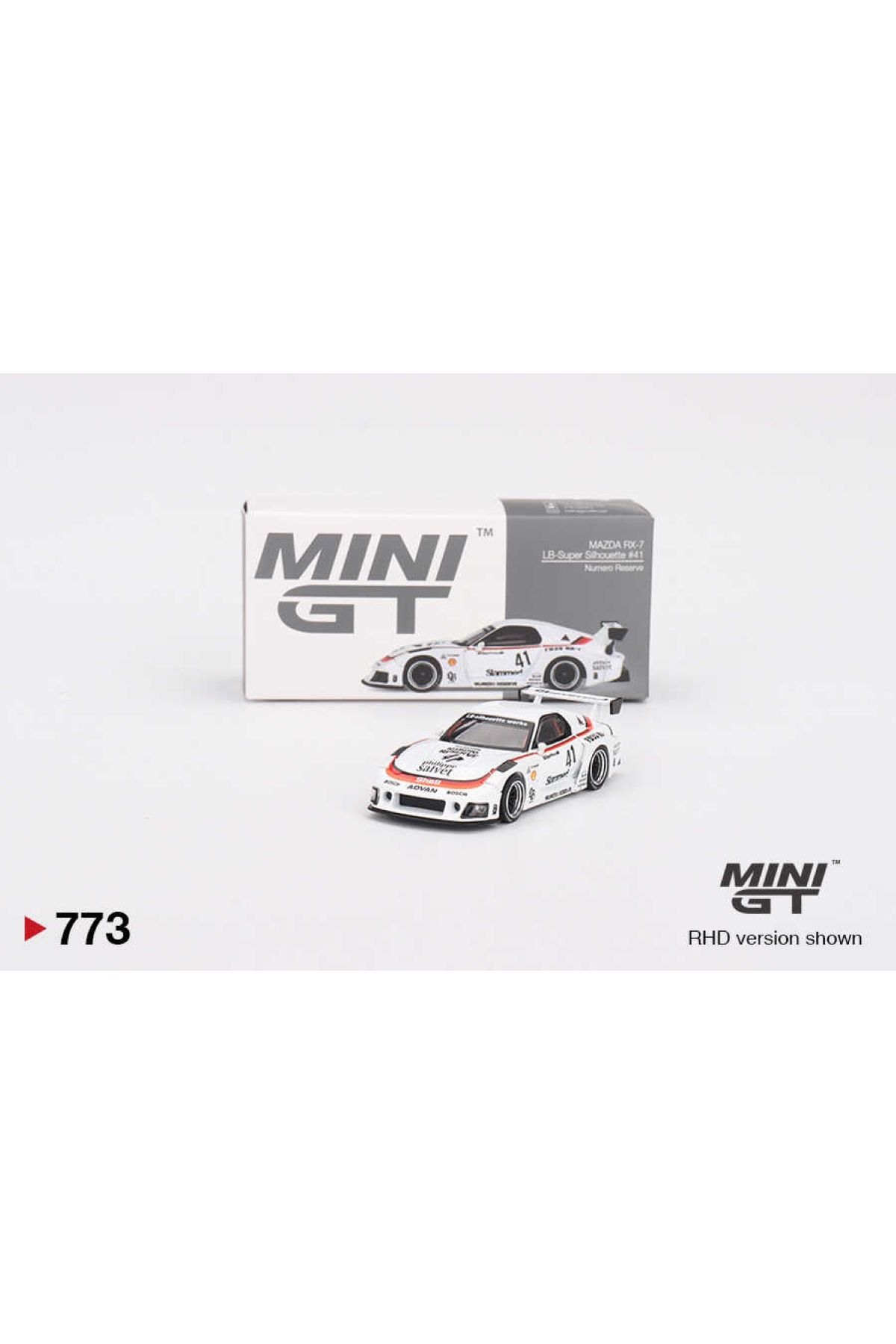 alpmodel Mini GT 1/64 MAZDA RX-7 LB-Super #41 Numero Reserve MGT00773